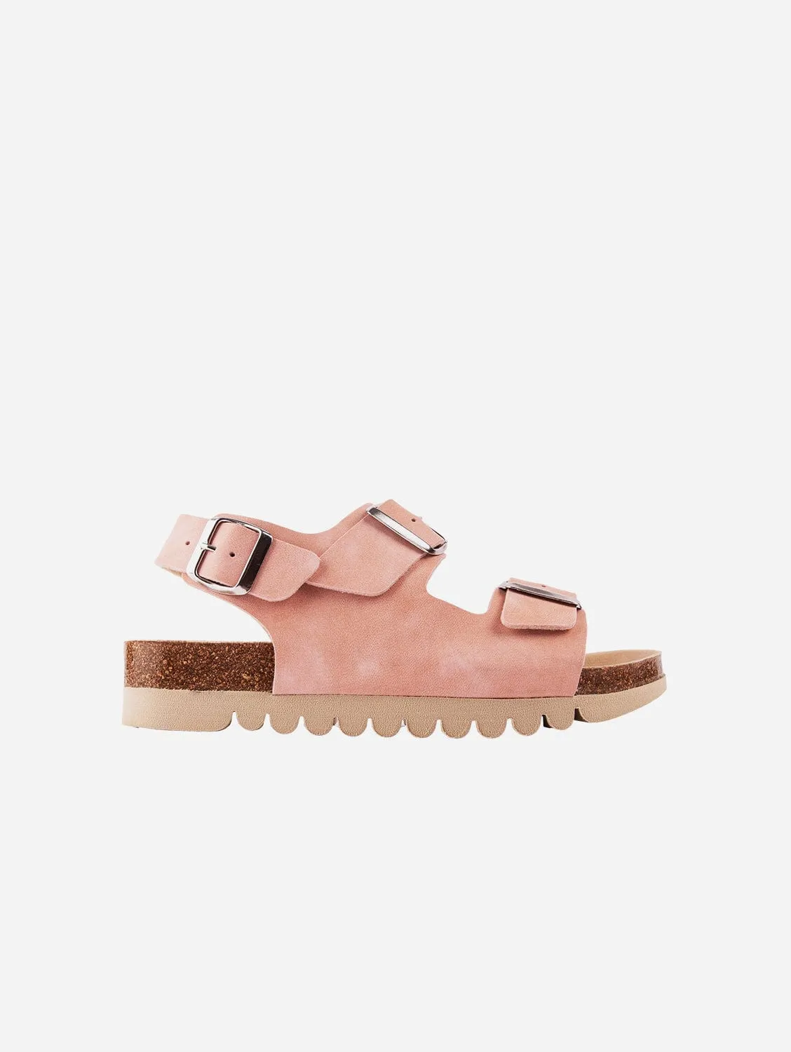 Sandales vegan pour femmes Lima avec semelle intérieure | Rose