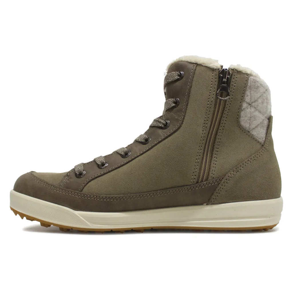 Bottes d'hiver cheville pour femme Lowa Casara GTX en daim et cuir