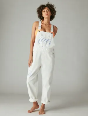 Lucky Brand Coca-Cola Overall Spring White Lucky Brand