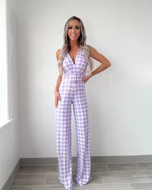Lush Lane Wide Leg Jumpsuit - Lavender