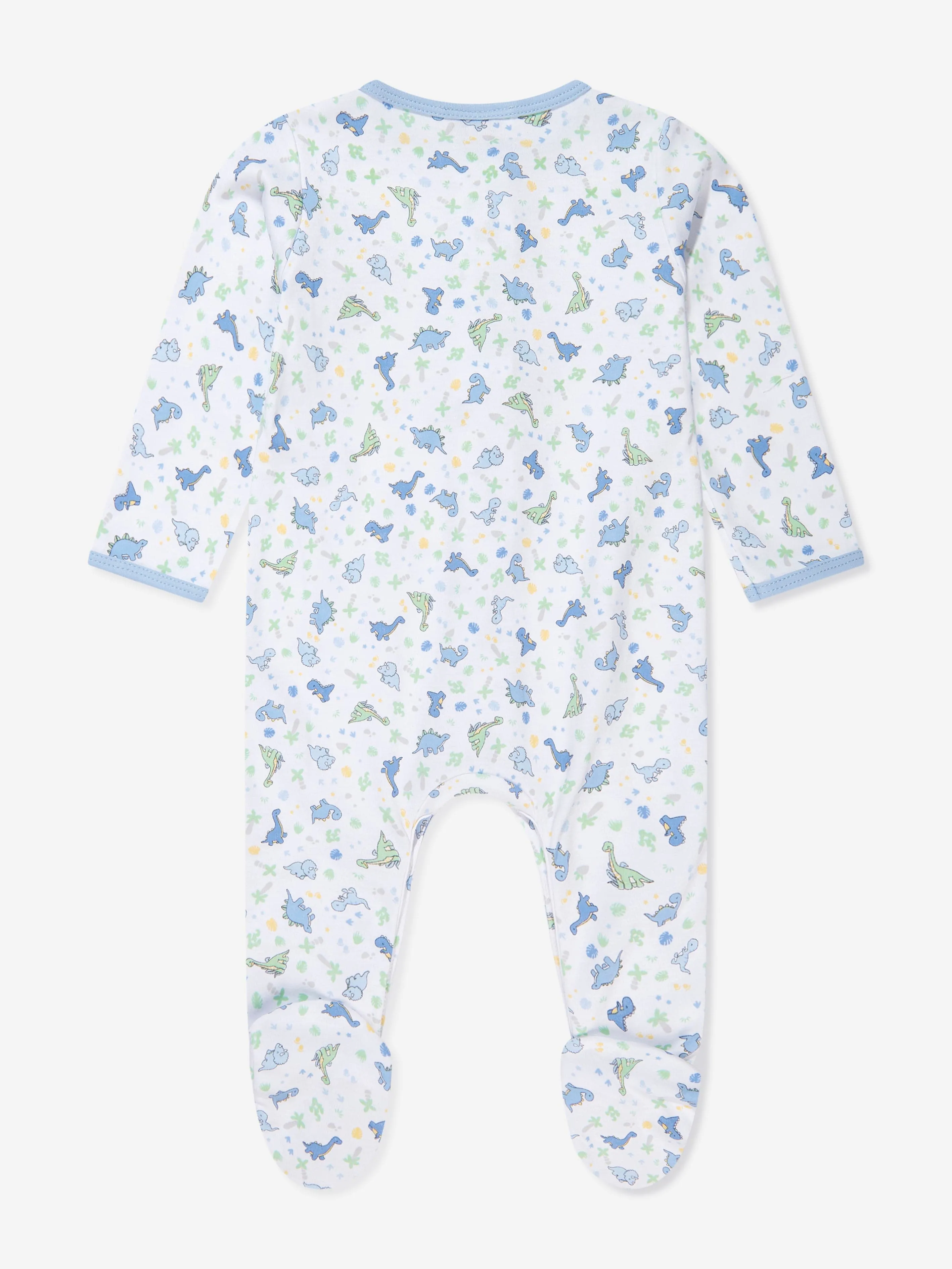 Magnolia Baby Body bébé garçon Dinoland en blanc