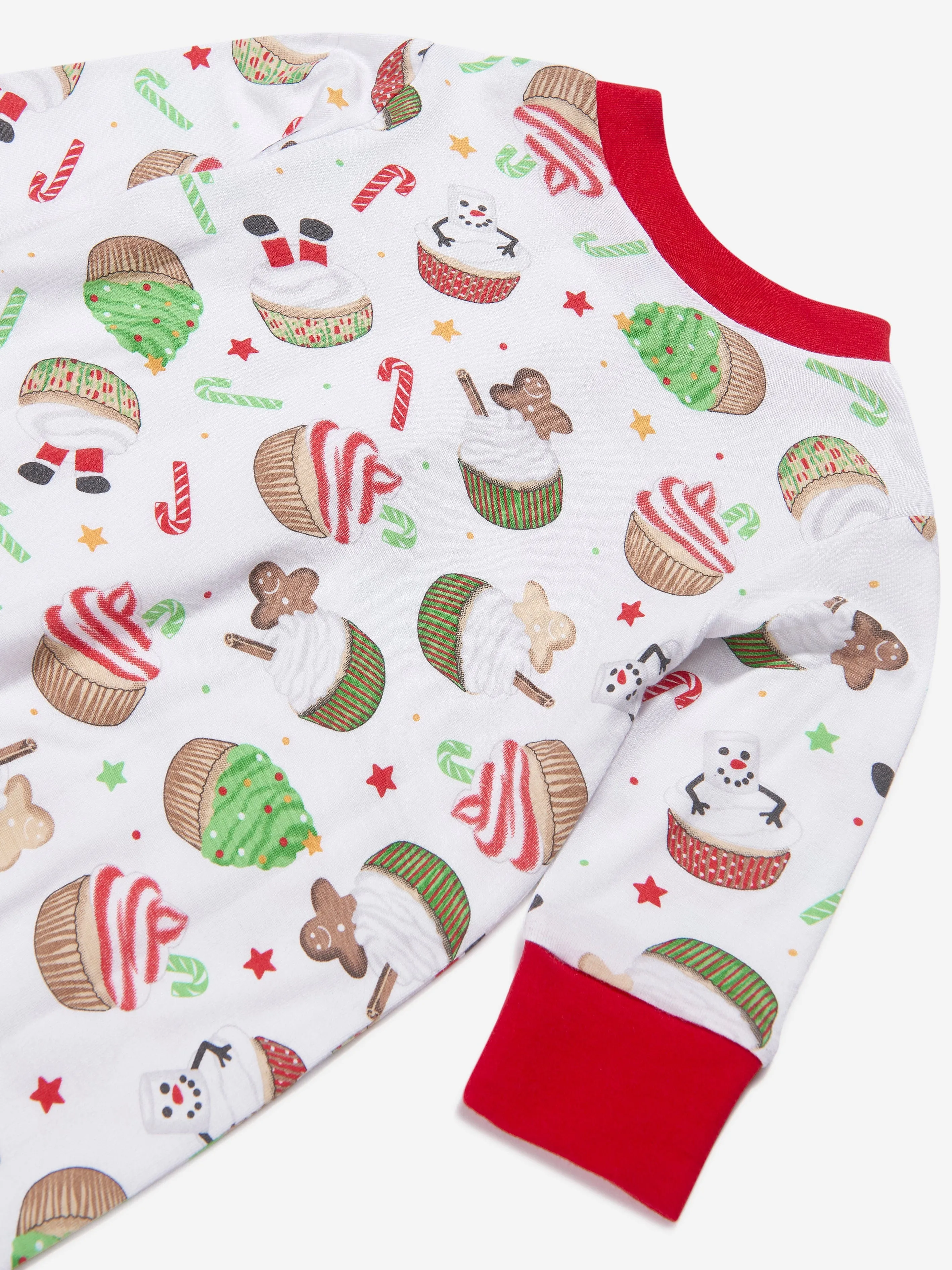 Magnolia Baby Baby Combinaison à Zip Festive Cupcakes en Blanc