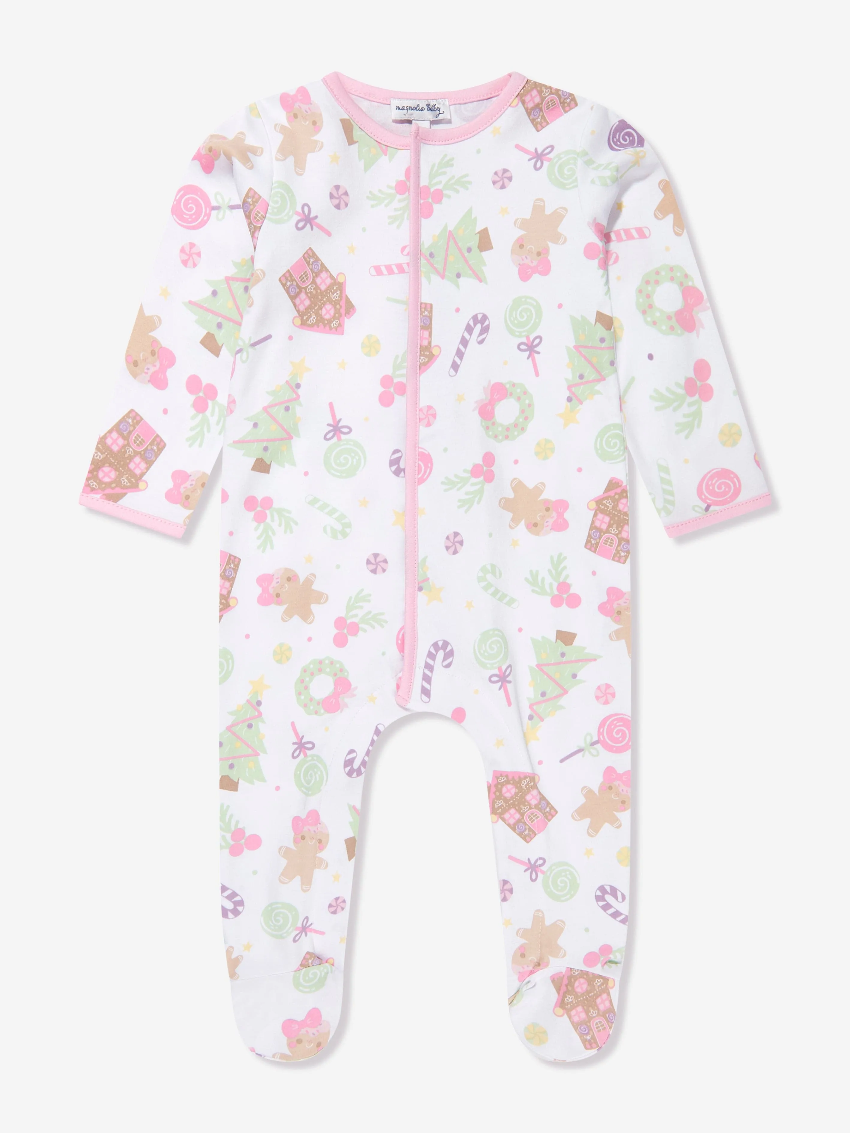 Magnolia Baby Body bébé fille Doux Pain d'épices en Rose