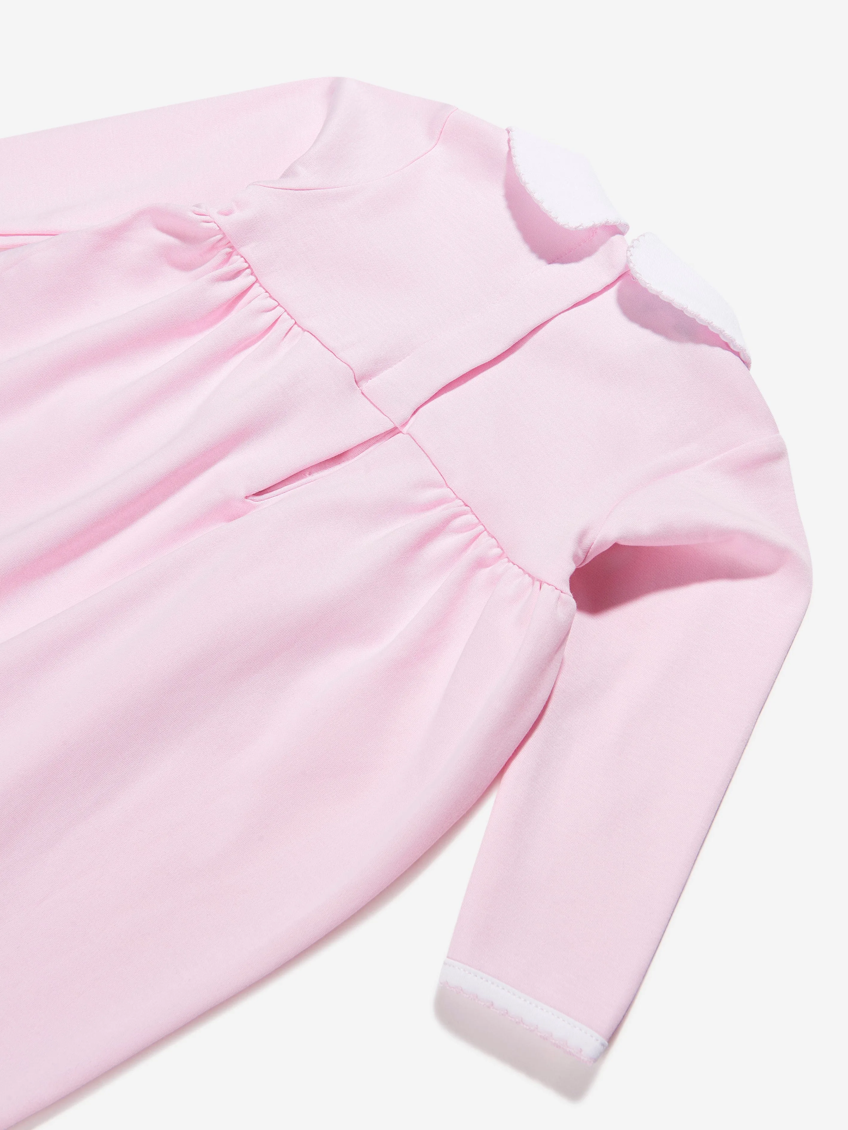 Magnolia Baby Body bébé fille à col gingembre doux en rose