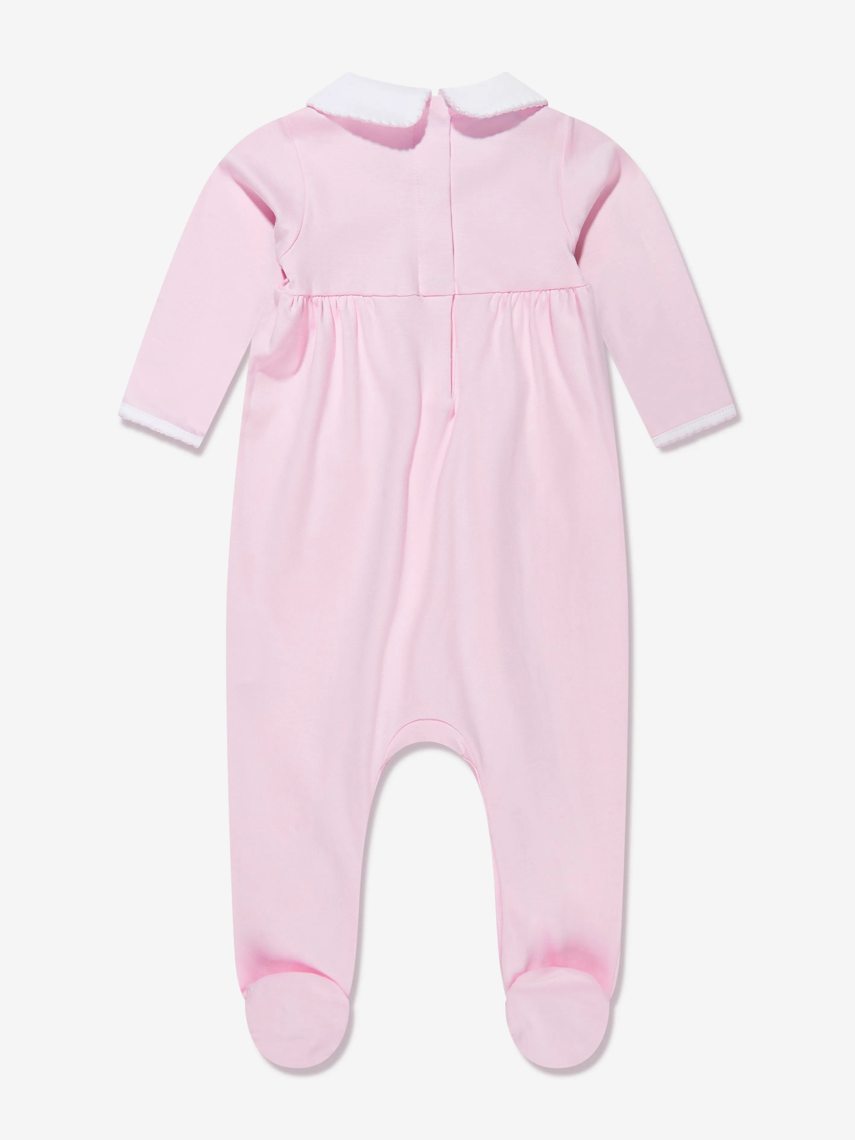 Magnolia Baby Body bébé fille à col gingembre doux en rose