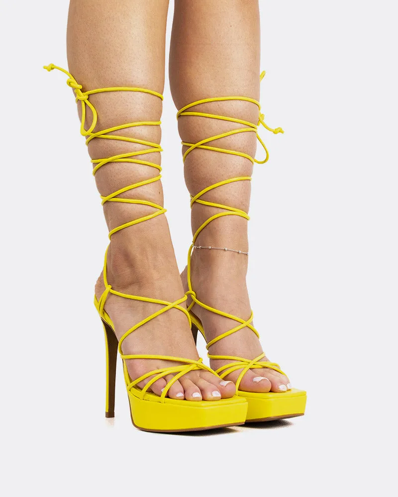 Cuir jaune Malibu
