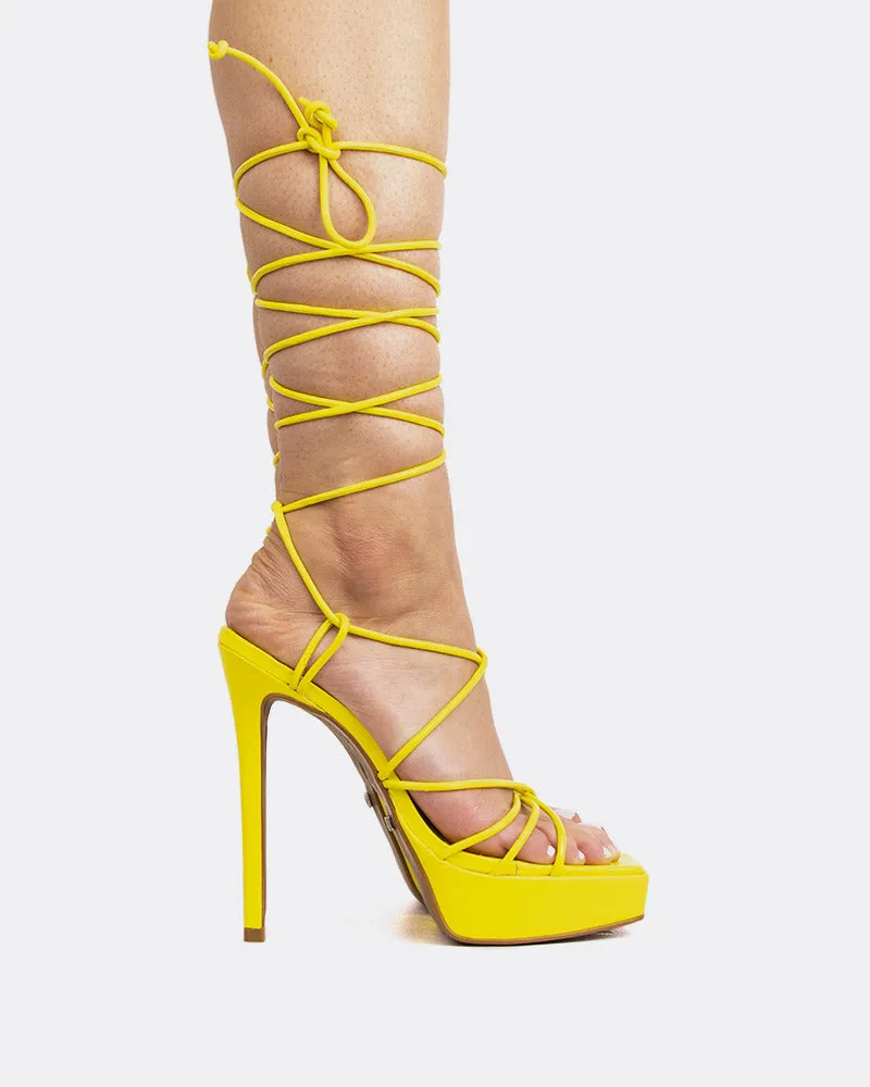 Cuir jaune Malibu