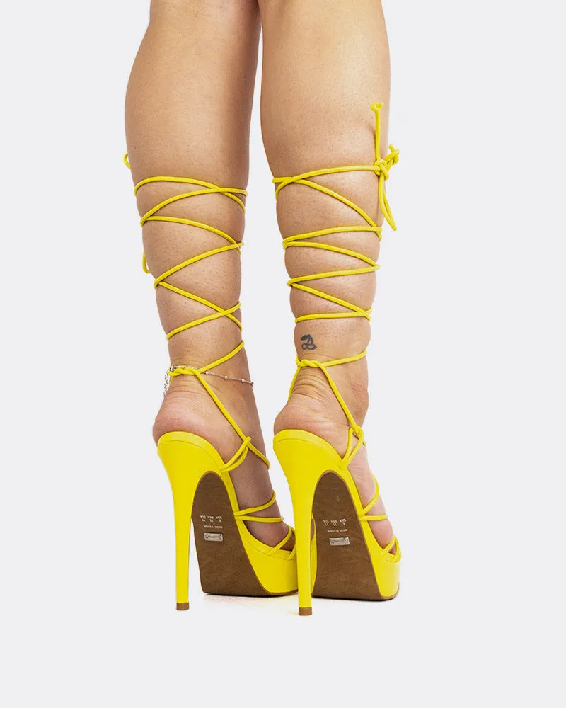 Cuir jaune Malibu