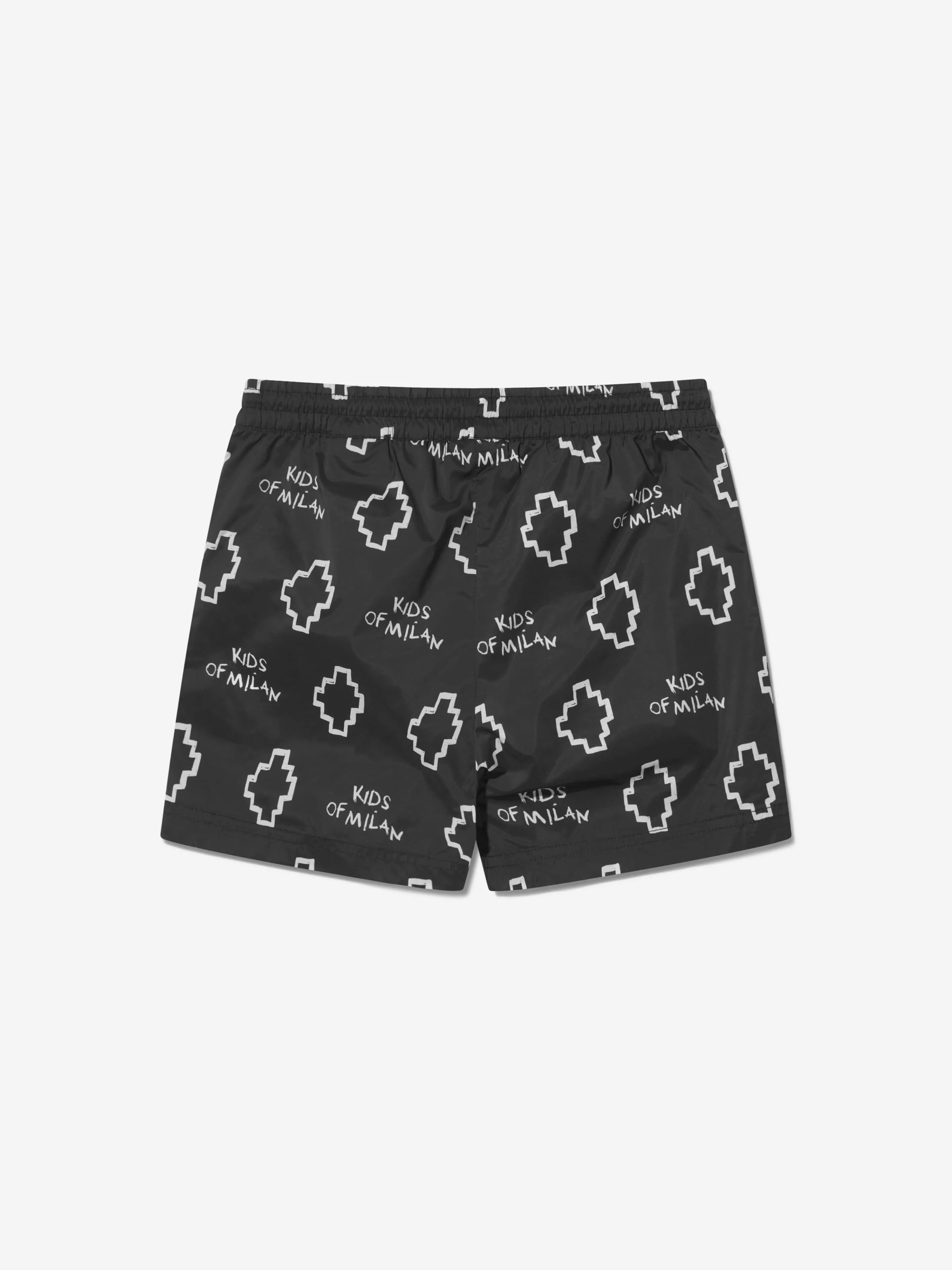 Maillot de bain court imprimé logo Marcelo Burlon Boys