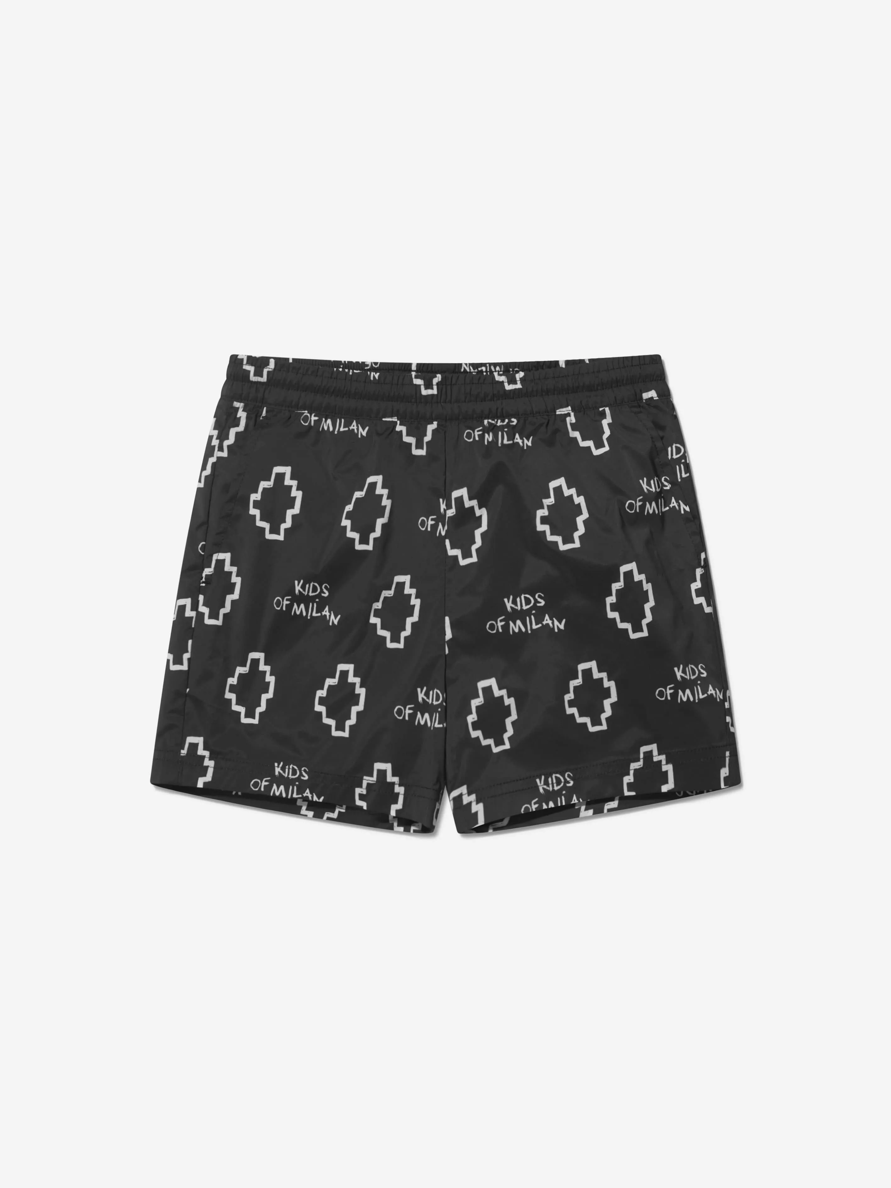 Maillot de bain court imprimé logo Marcelo Burlon Boys