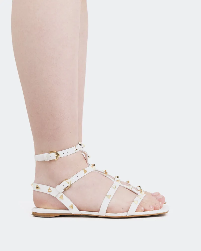 Marcie Cuir Blanc