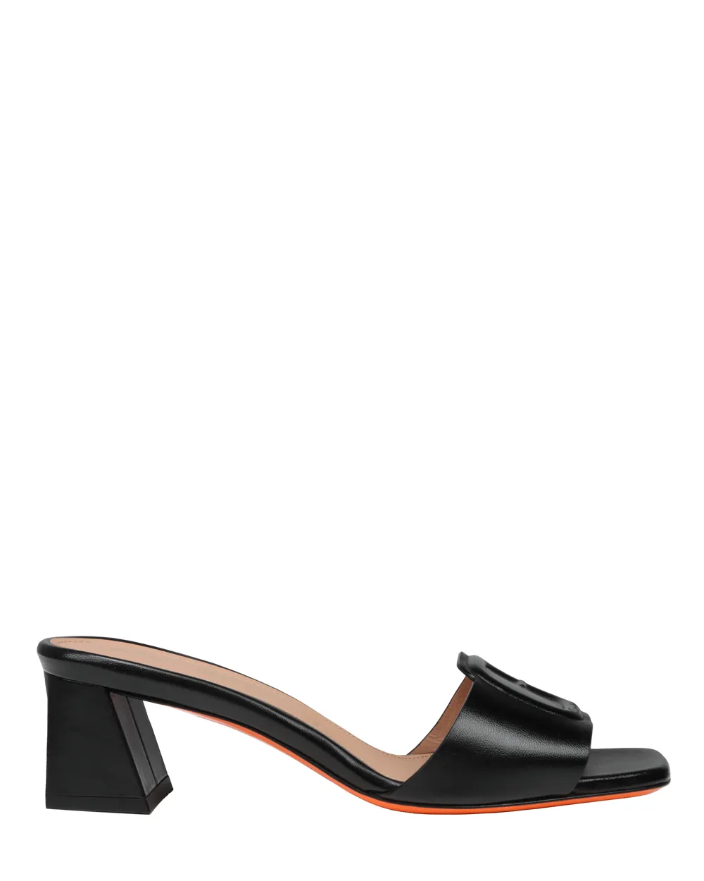 Marta Boucle Mule en Noir