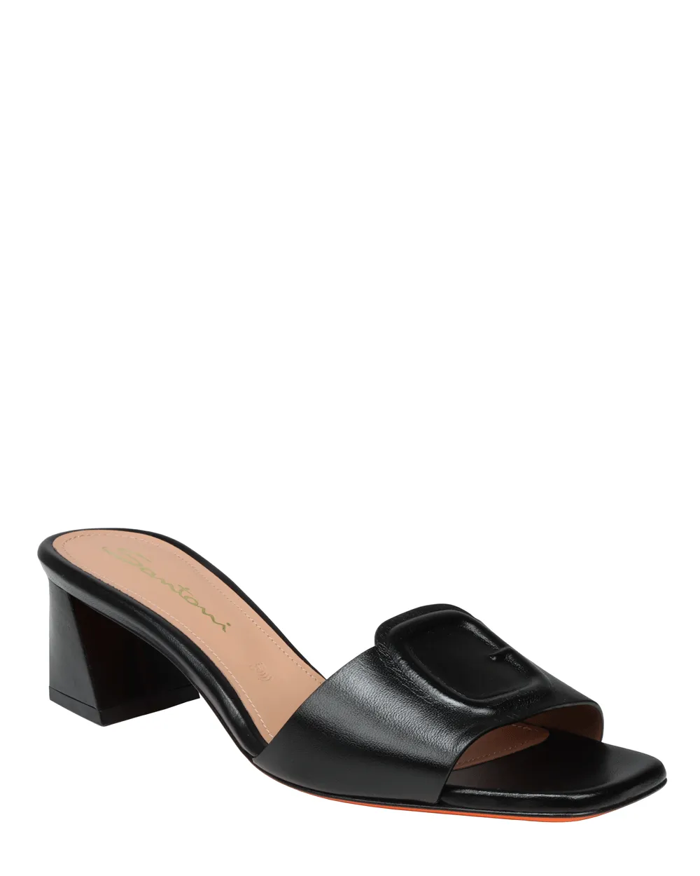 Marta Boucle Mule en Noir