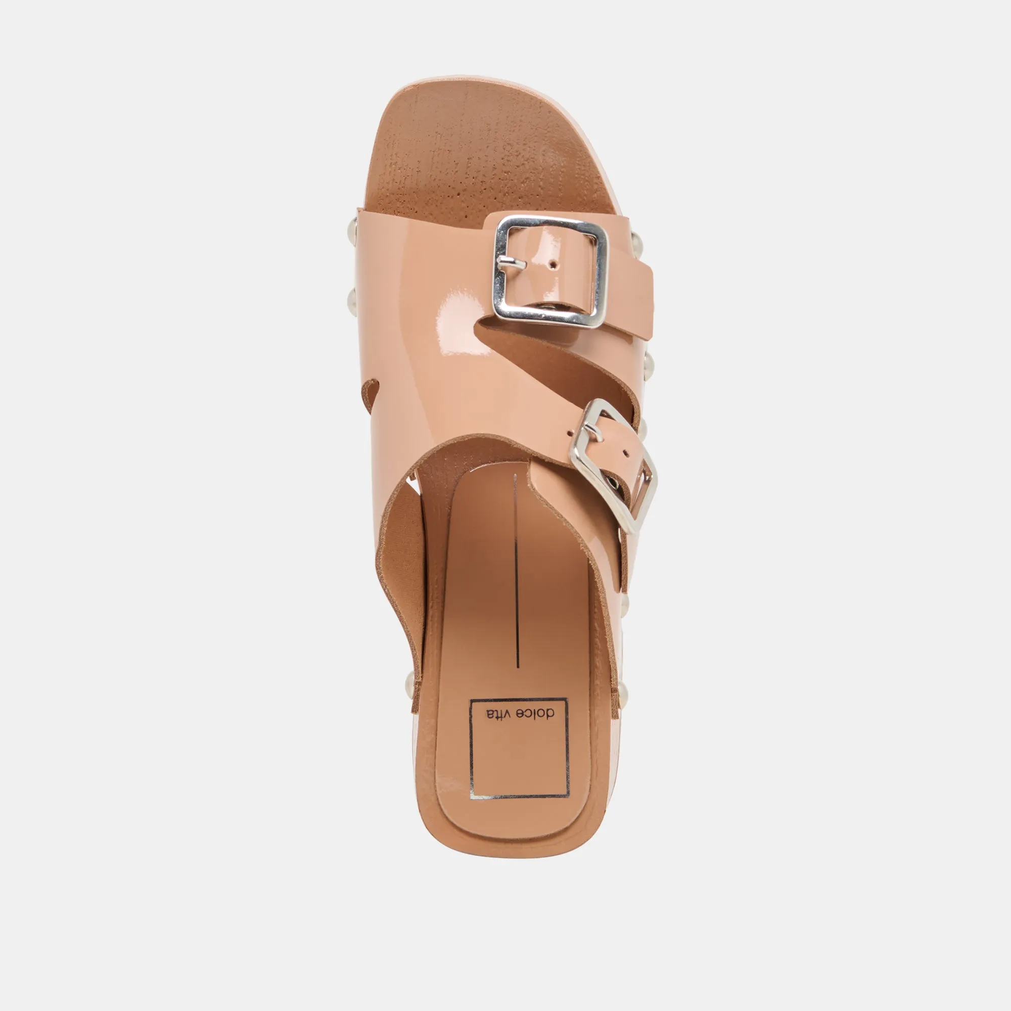 MELODY HEELS CUIR TAN
