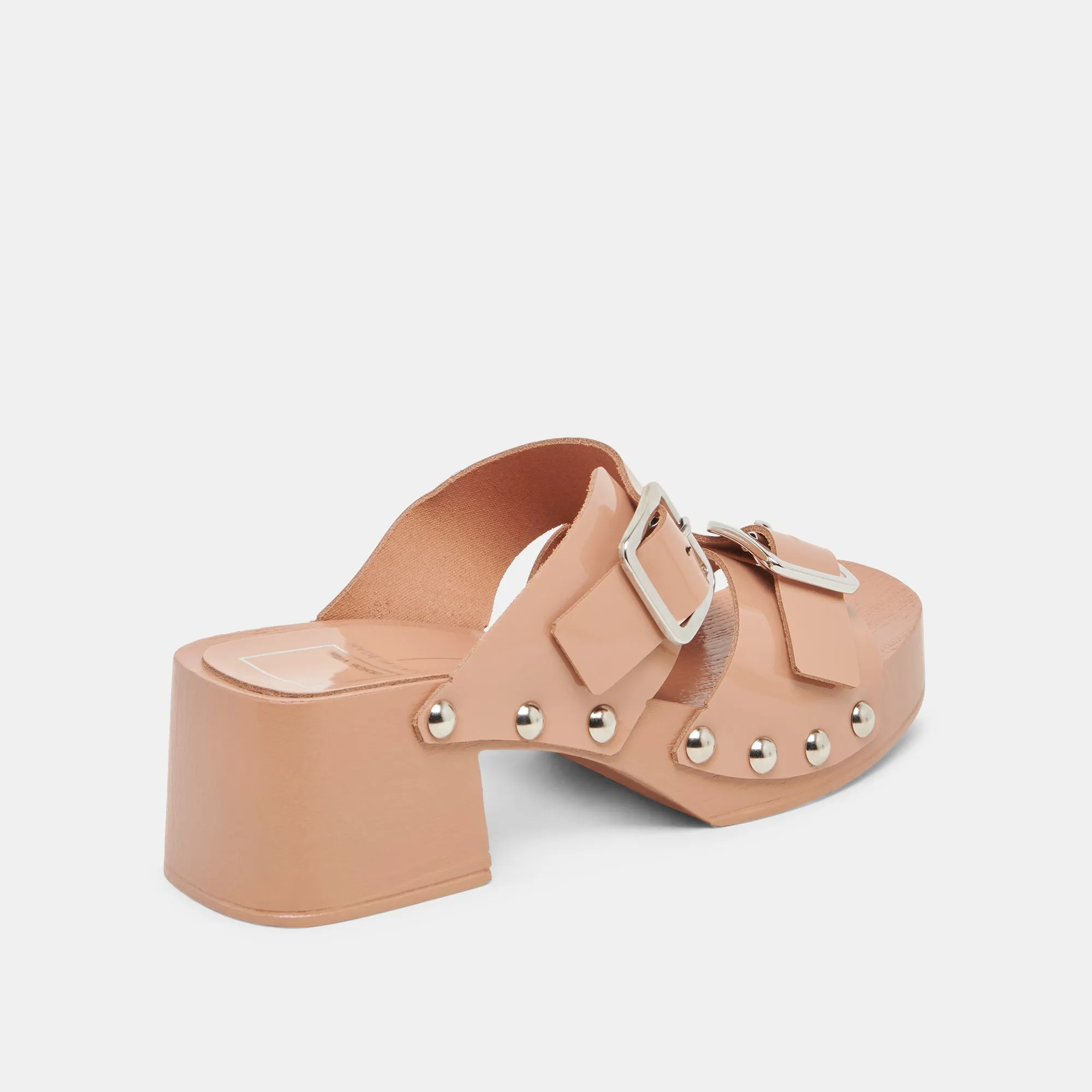 MELODY HEELS CUIR TAN