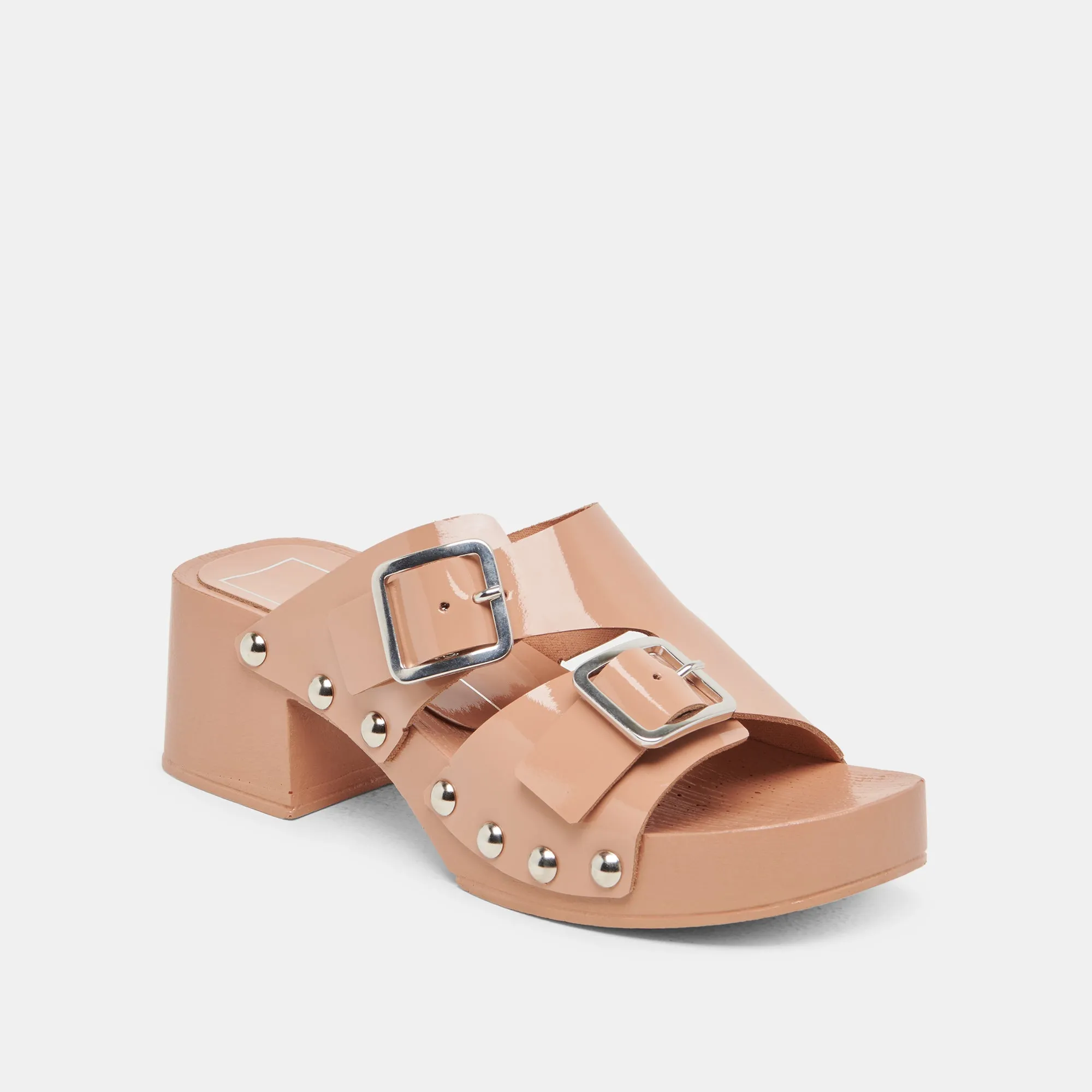 MELODY HEELS CUIR TAN
