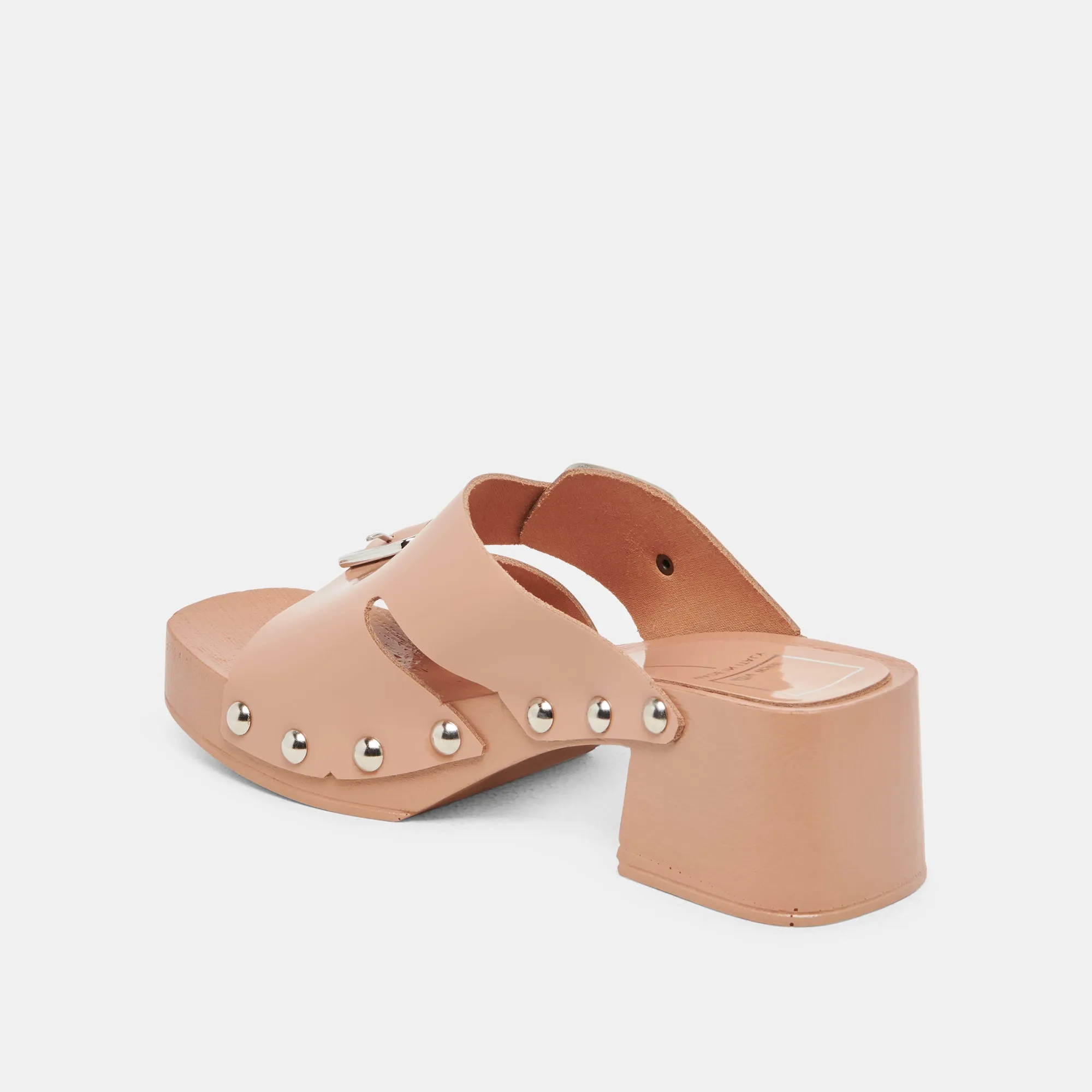 MELODY HEELS CUIR TAN
