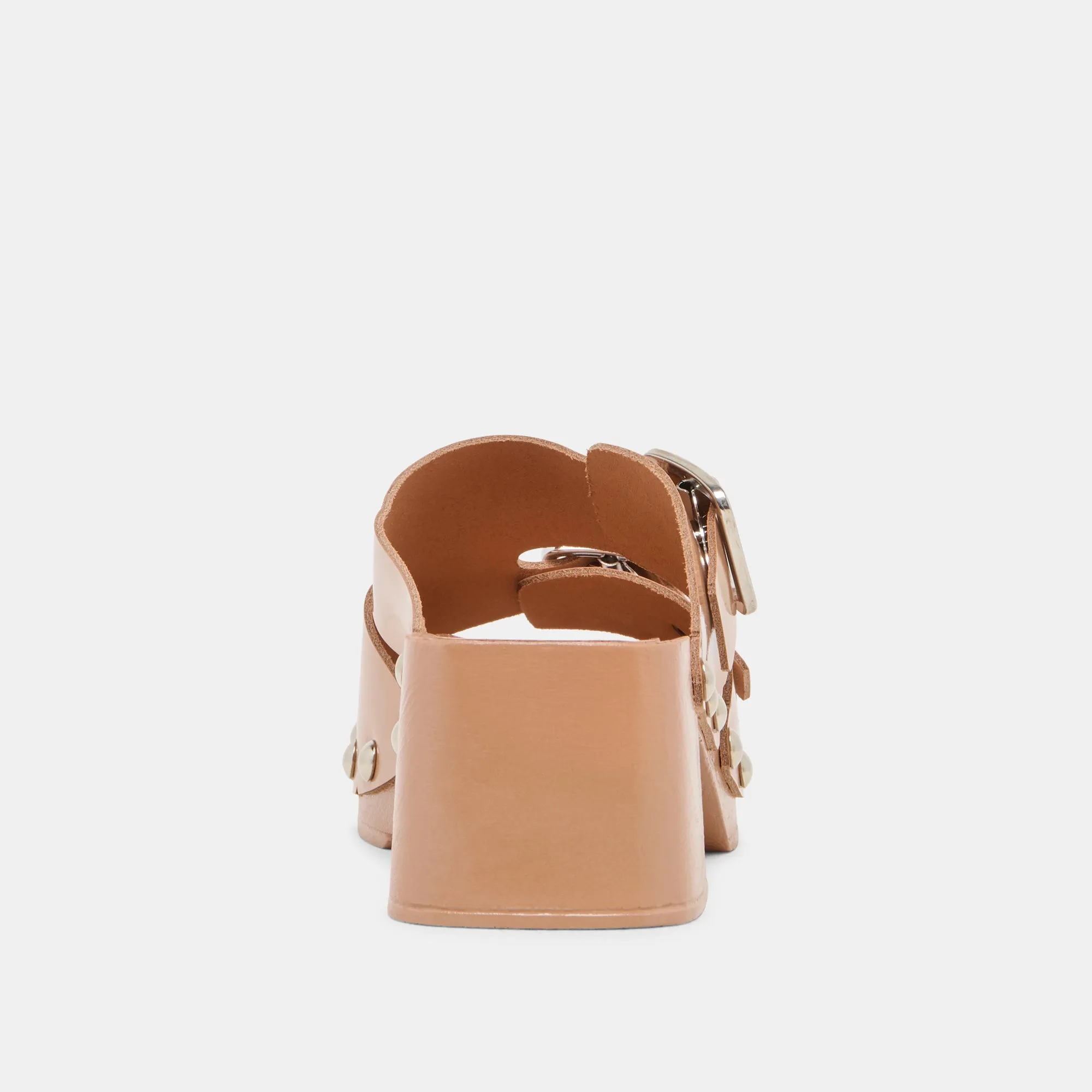MELODY HEELS CUIR TAN