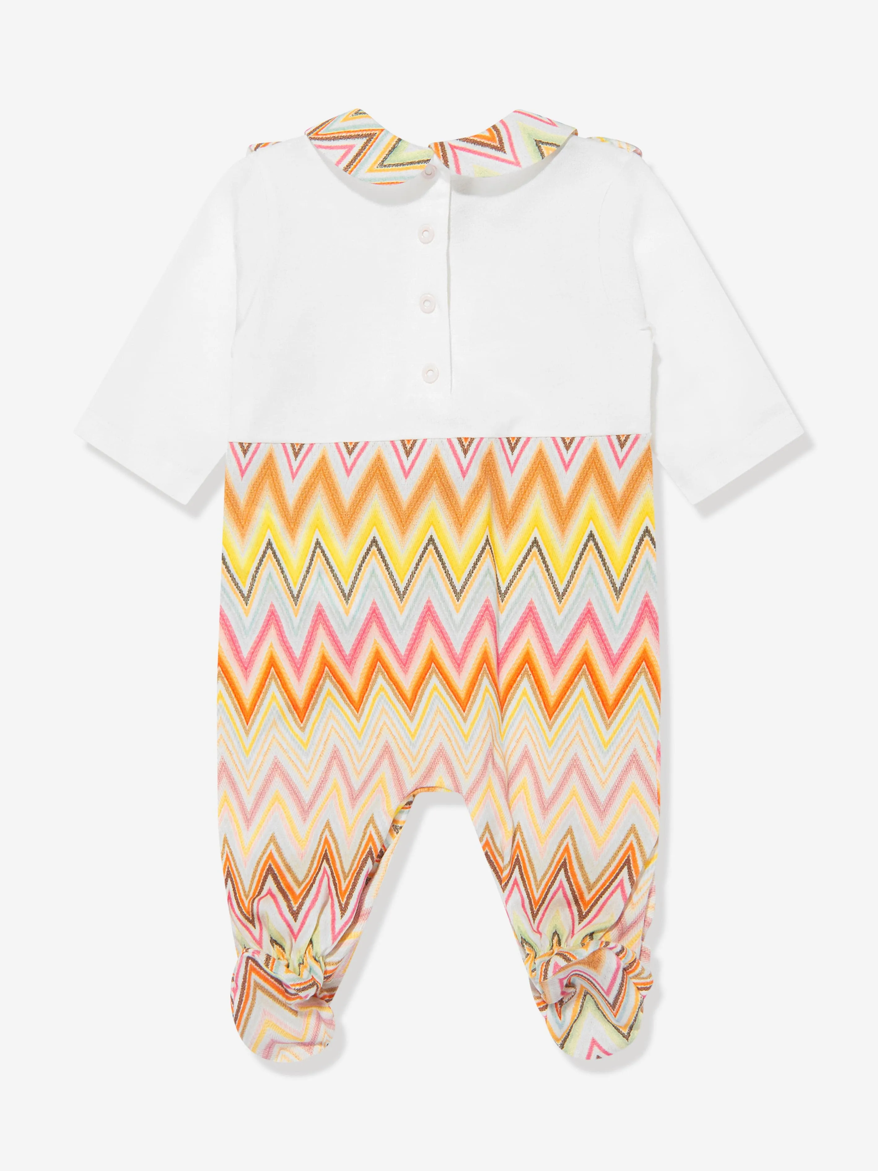 Missoni Ensemble Cadeau Gigoteuse à Motifs Zigzag Multicolore pour Fille
