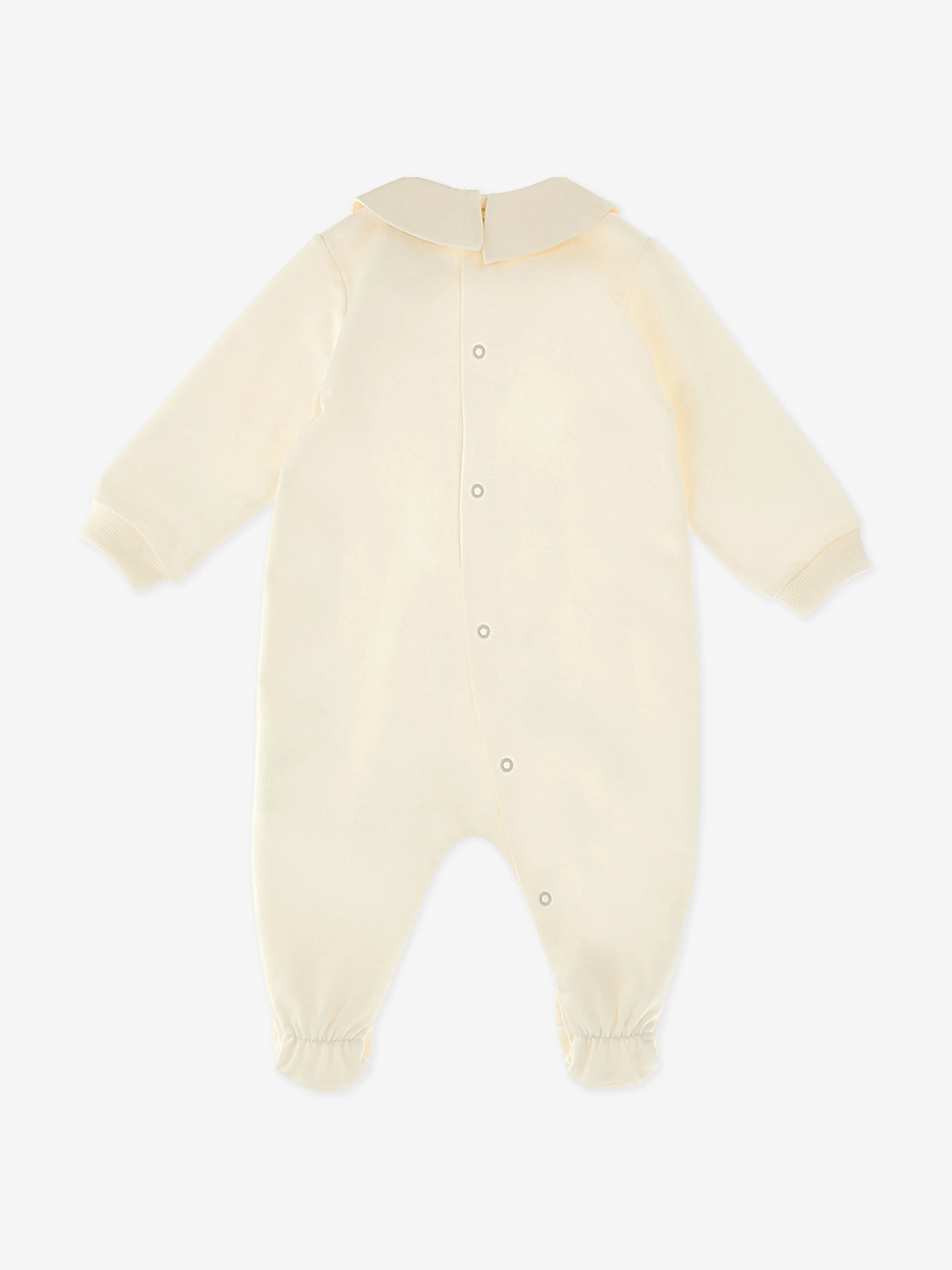 Ensemble Cadeau Body Bébé Logo Ourson Moschino en Ivoire