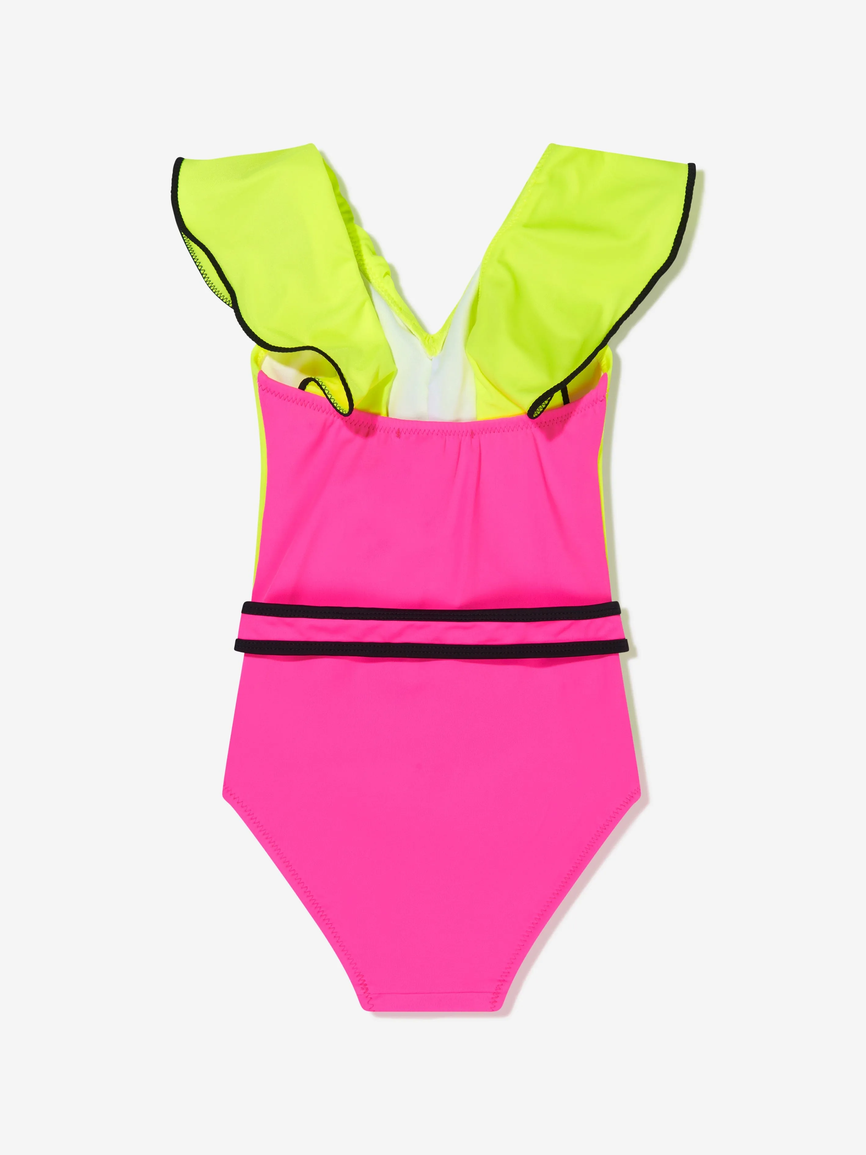 Maillot de bain à volants Nessi Byrd Girls Otis en vert