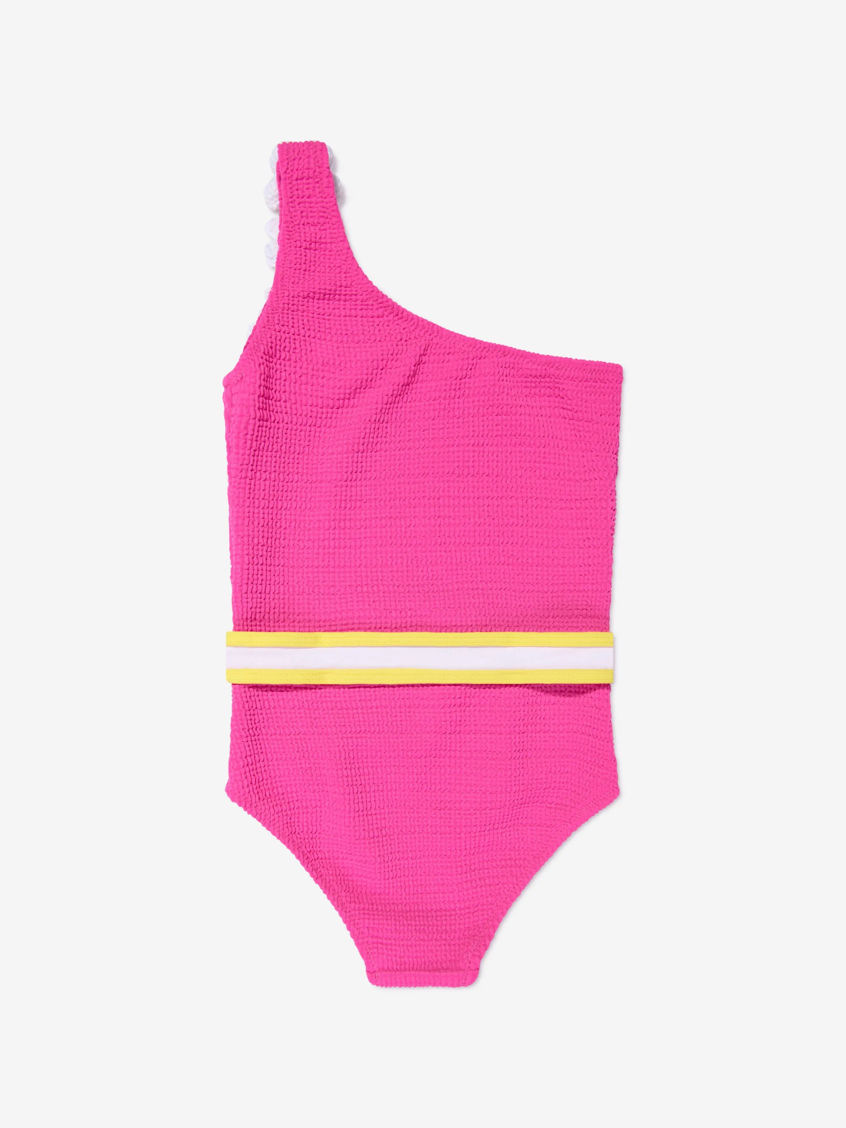 Maillot de bain asymétrique Nessi Byrd pour filles en rose