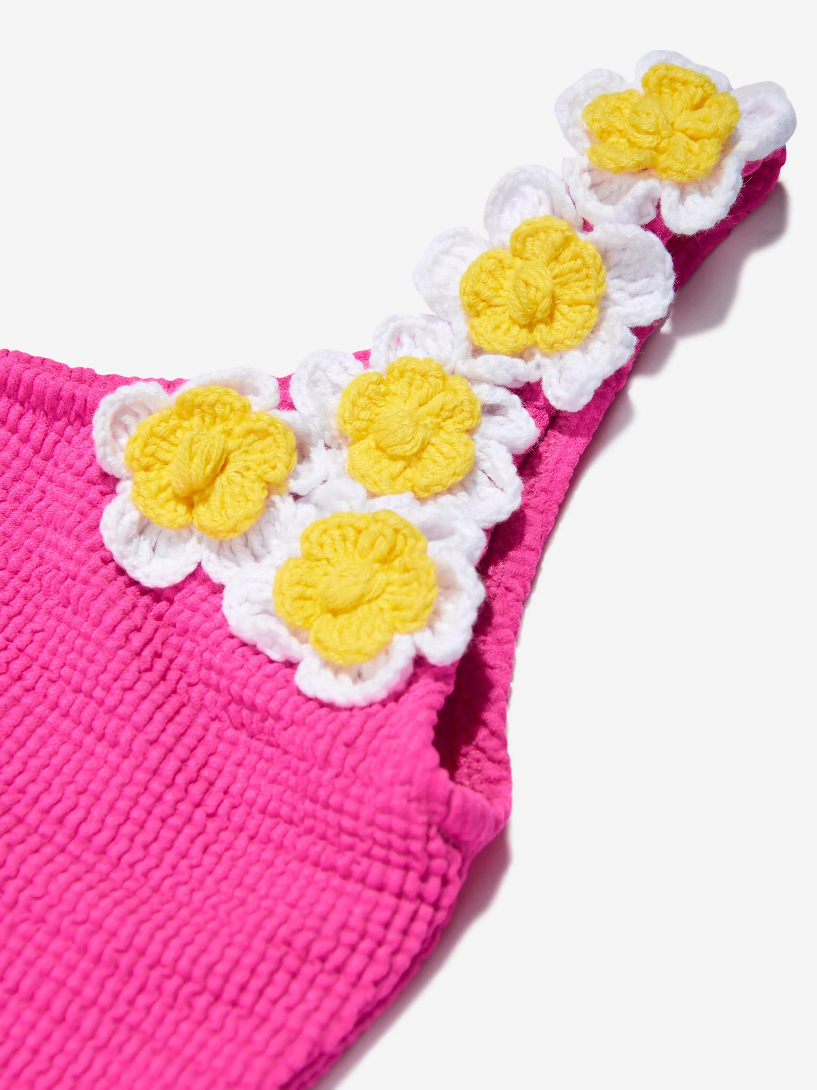 Maillot de bain asymétrique Nessi Byrd pour filles en rose
