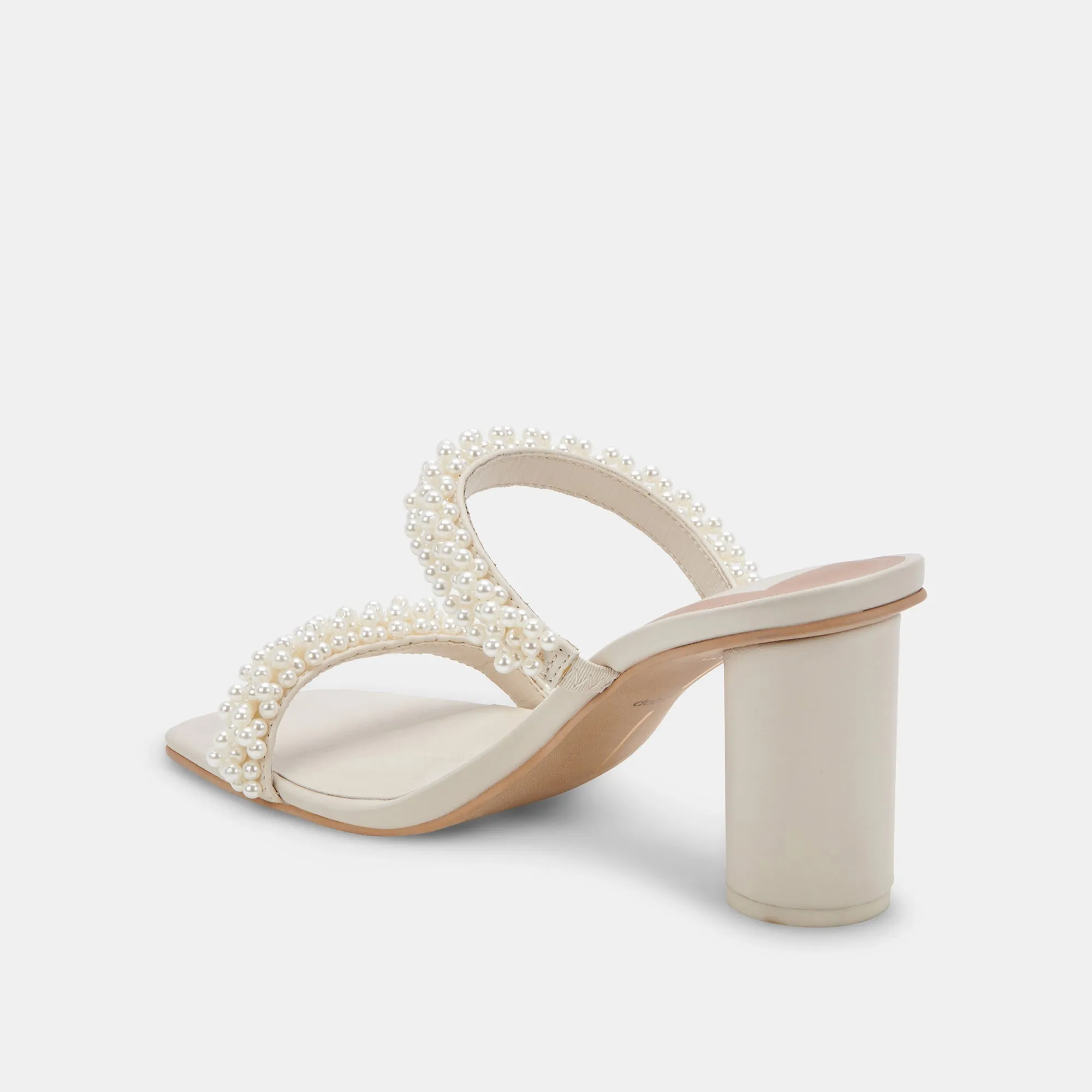 NOEL TALONS PERLES VANILLE