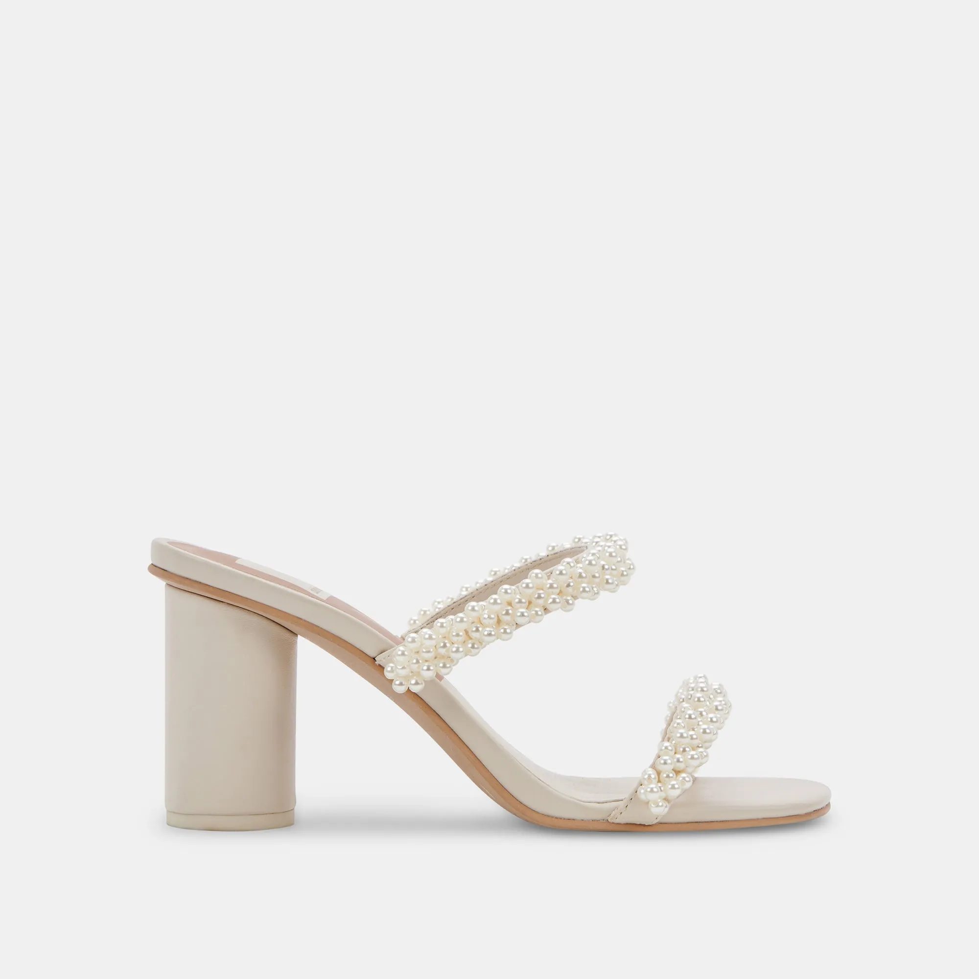 NOEL TALONS PERLES VANILLE