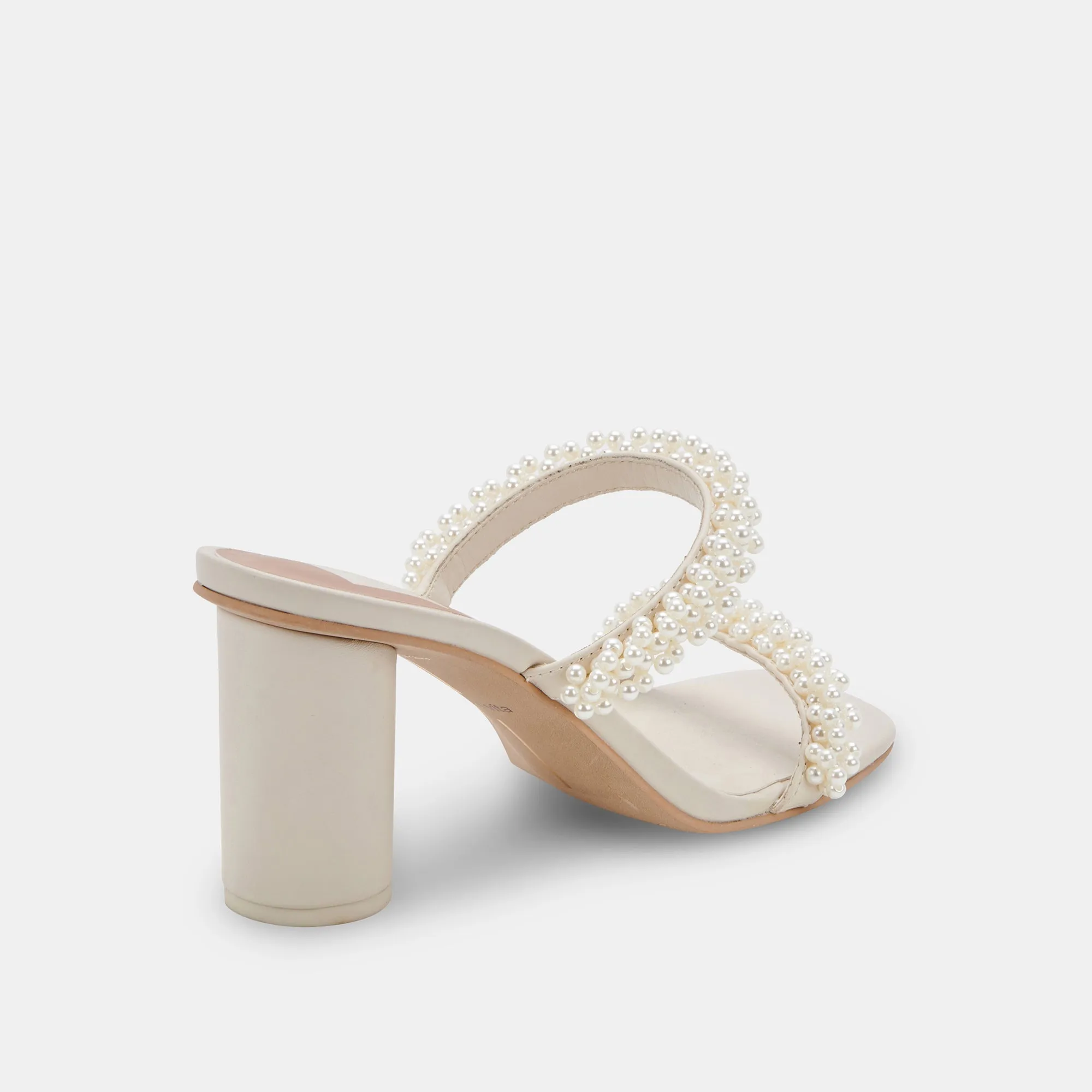 NOEL TALONS PERLES VANILLE