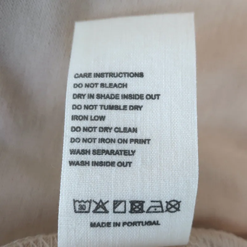 T-shirt PANGAIA Sable Algue Coton Taille Extra Extra Petit Manches Courtes Neuf