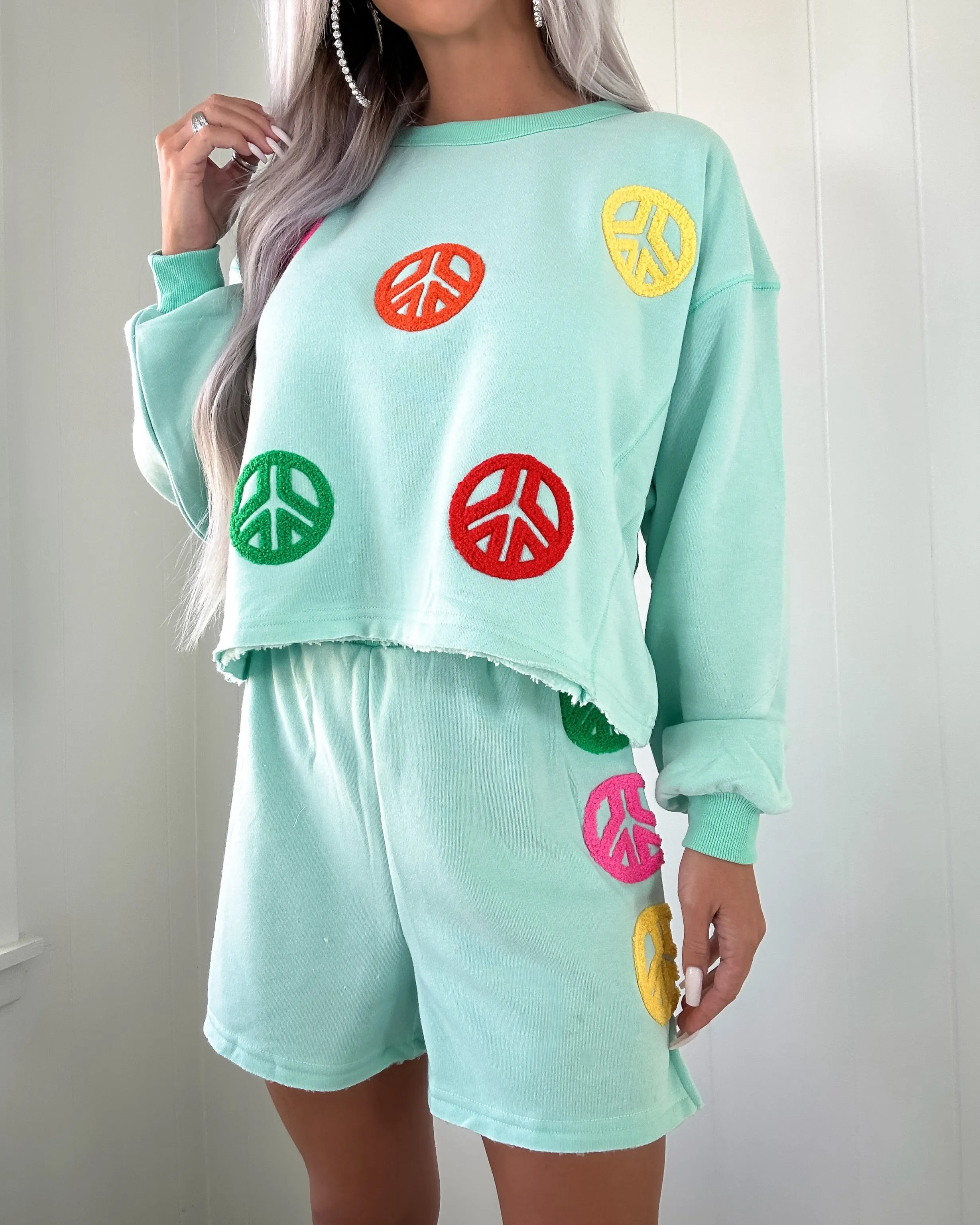 Ensemble de Shorts Patchwork Esprit Zen - Aqua