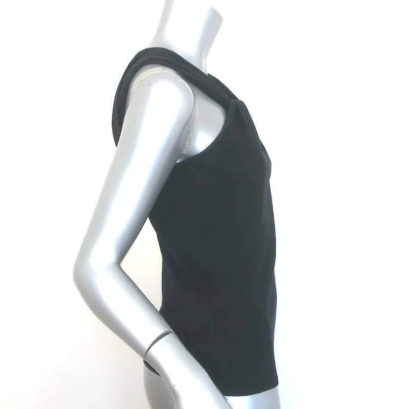Polo Ralph Lauren Haut en maille à encolure torsadée et échancrée Noir Soie-Cachemire Taille Moyenne