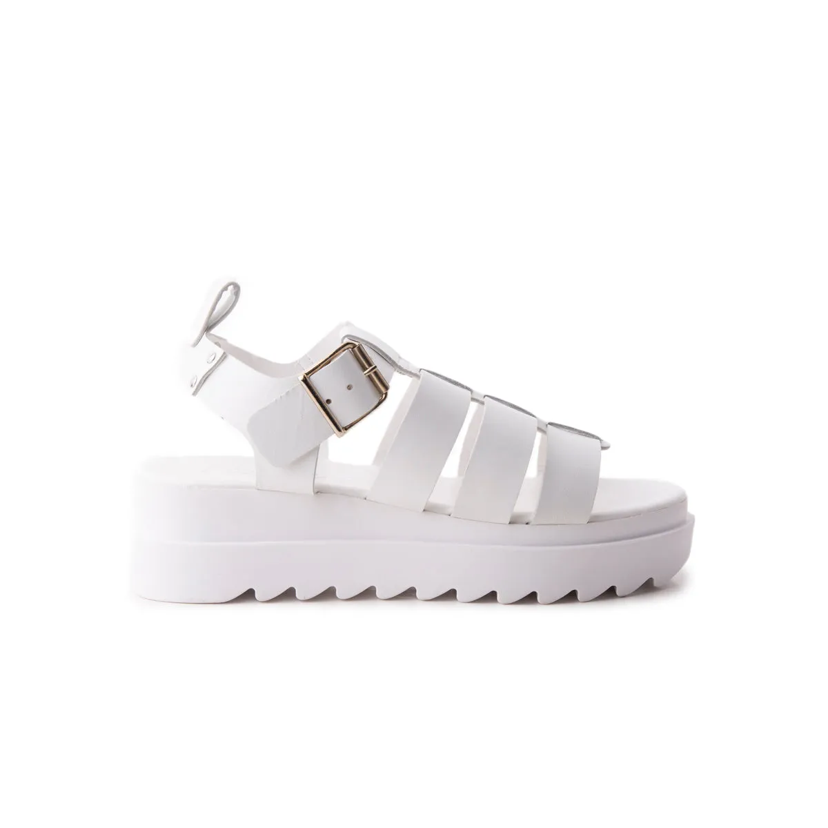 Ponza Cuir Blanc