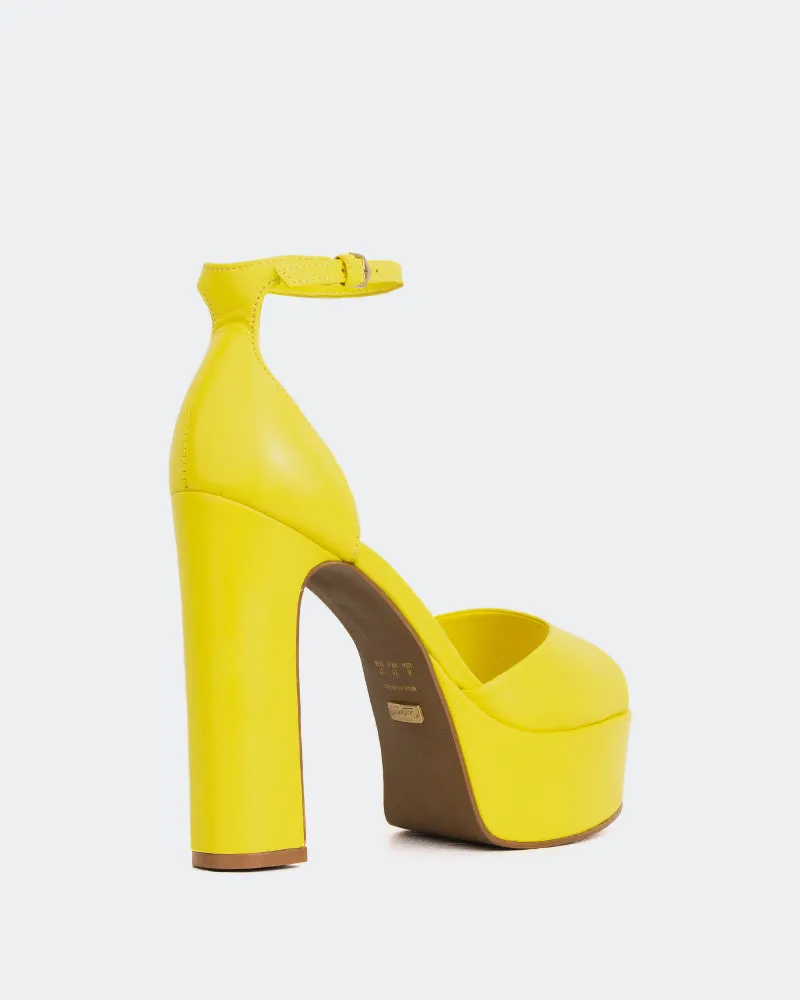Porfi Cuir Jaune