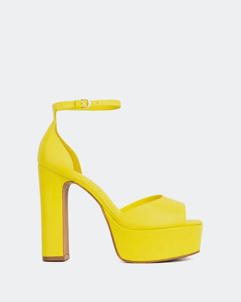 Porfi Cuir Jaune