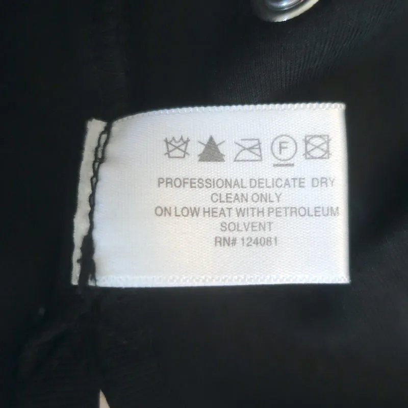 Proenza Schouler T-shirt à empiècements métalliques Noir Taille Très Petit Haut à manches courtes