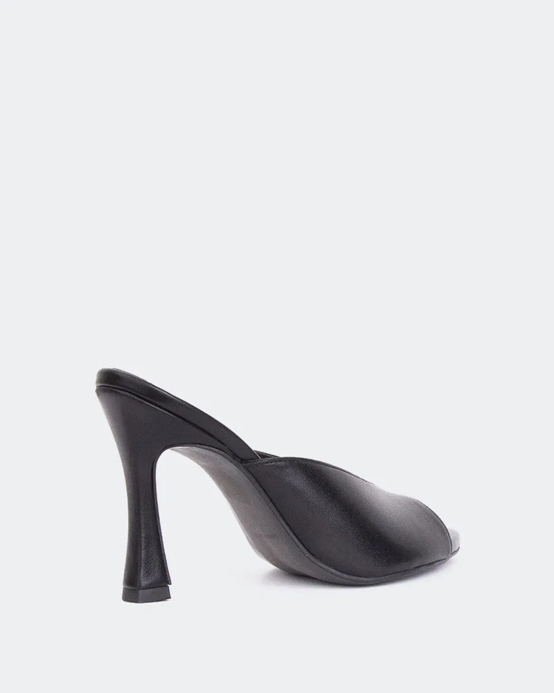 Prosper en cuir noir