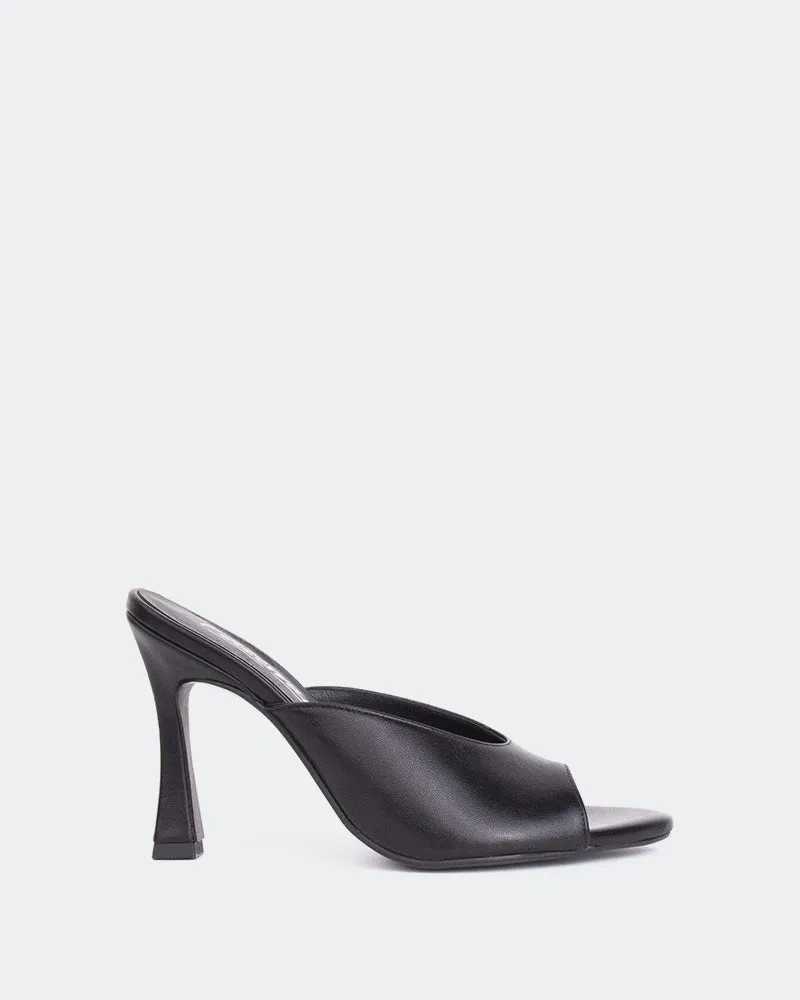 Prosper en cuir noir