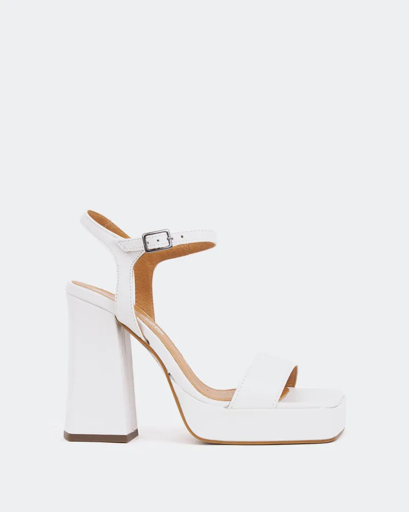 Rabanne, Cuir Blanc
