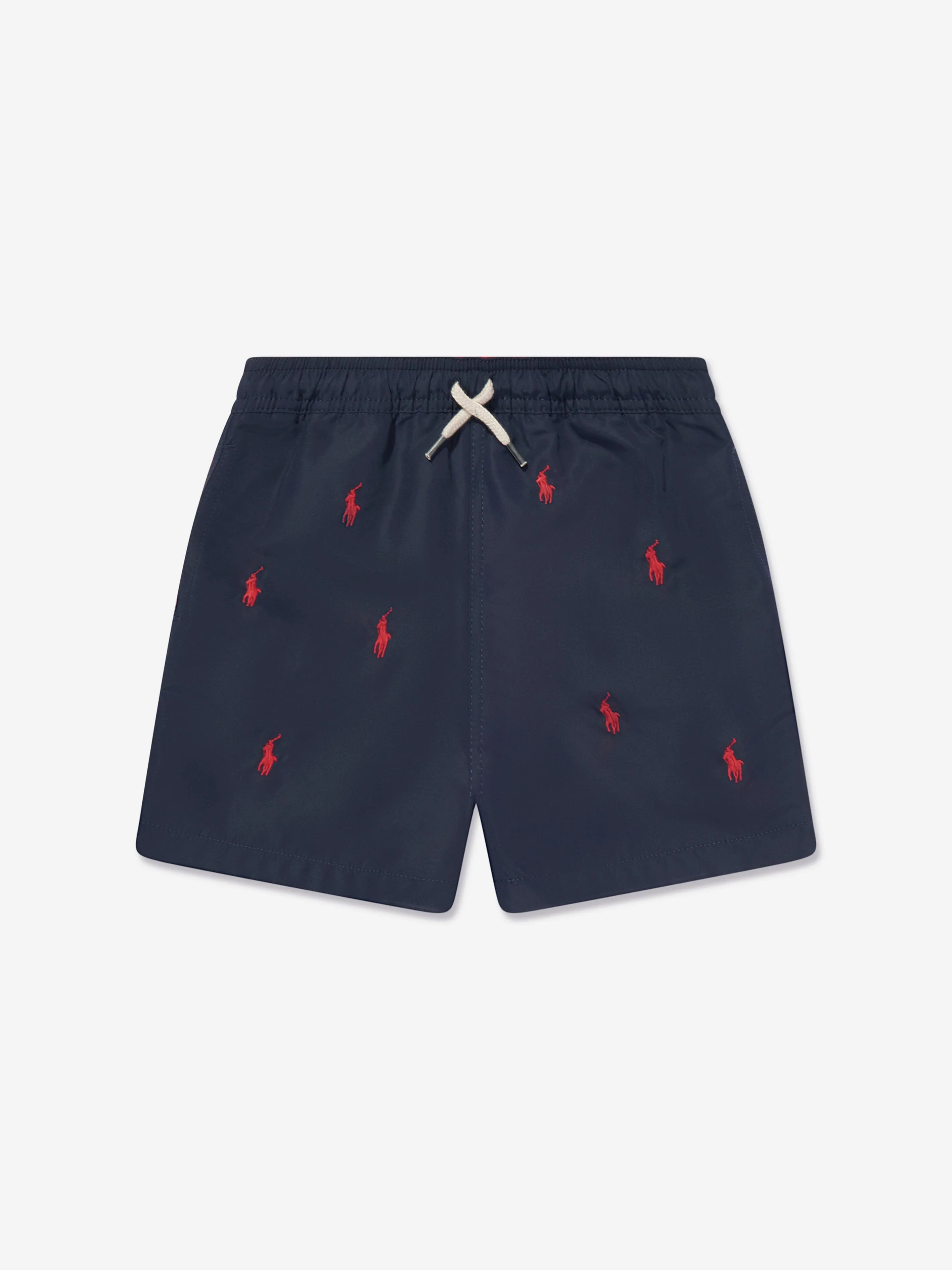 Ralph Lauren Shorts de Bain pour Garçons avec Logo en Bleu Marine