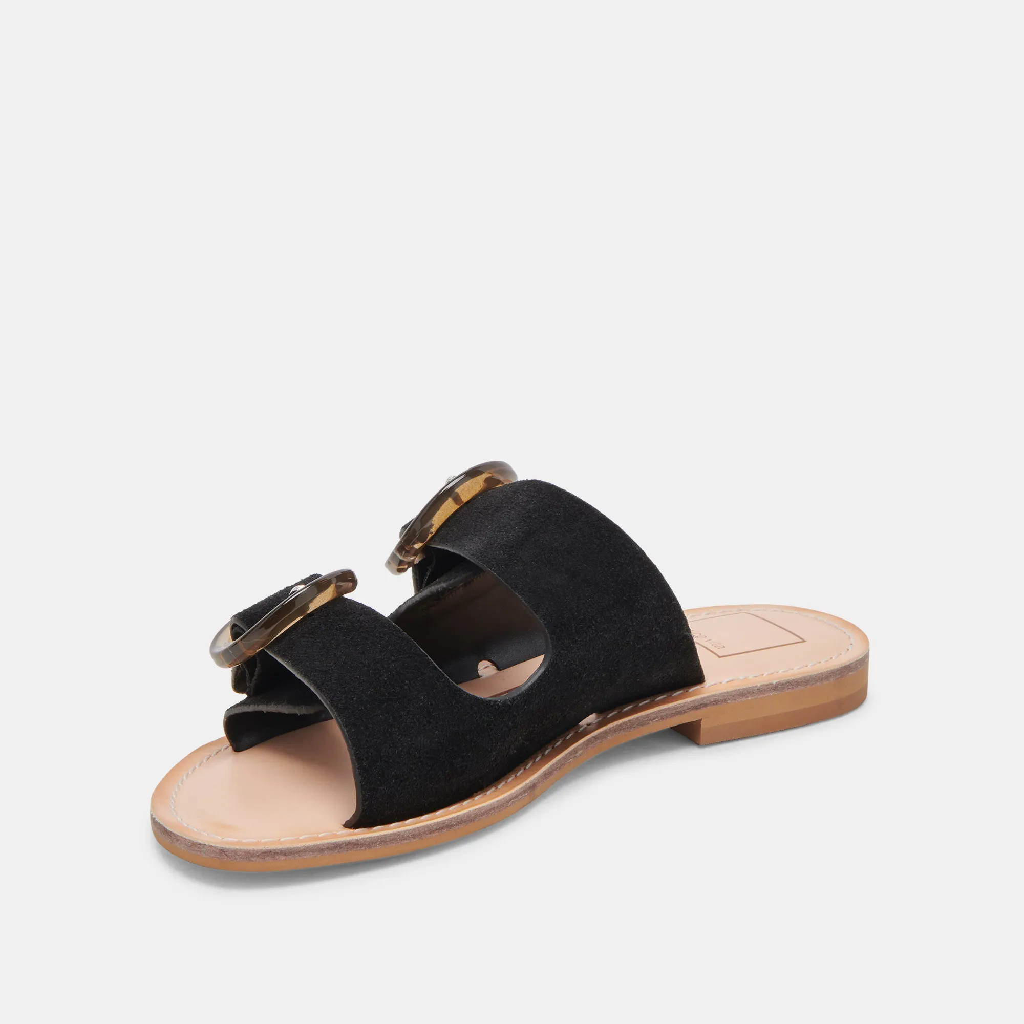 SANDALES SECILY ONYX EN DAIM
