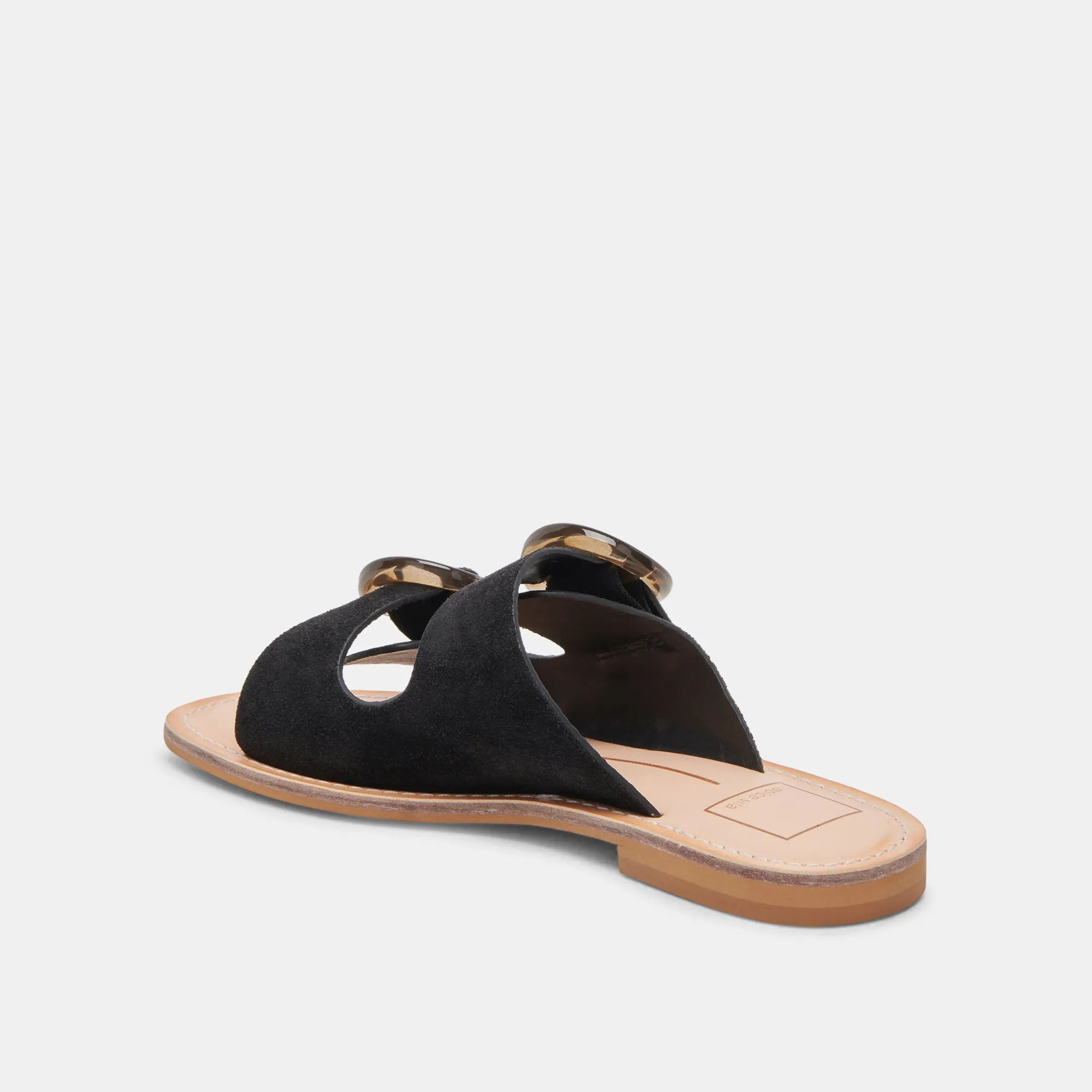 SANDALES SECILY ONYX EN DAIM