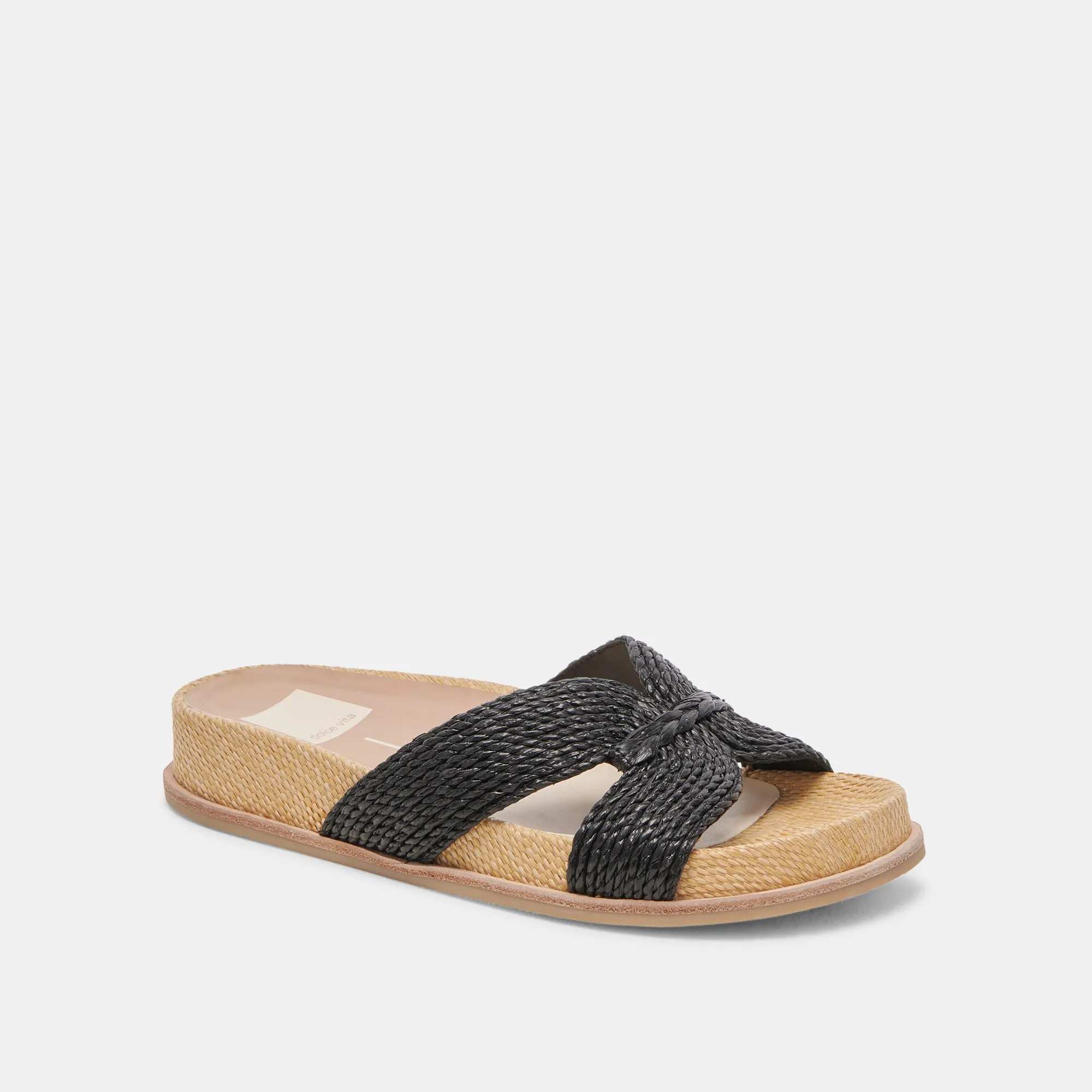 SELDA SANDALES ONYX RAFFIA