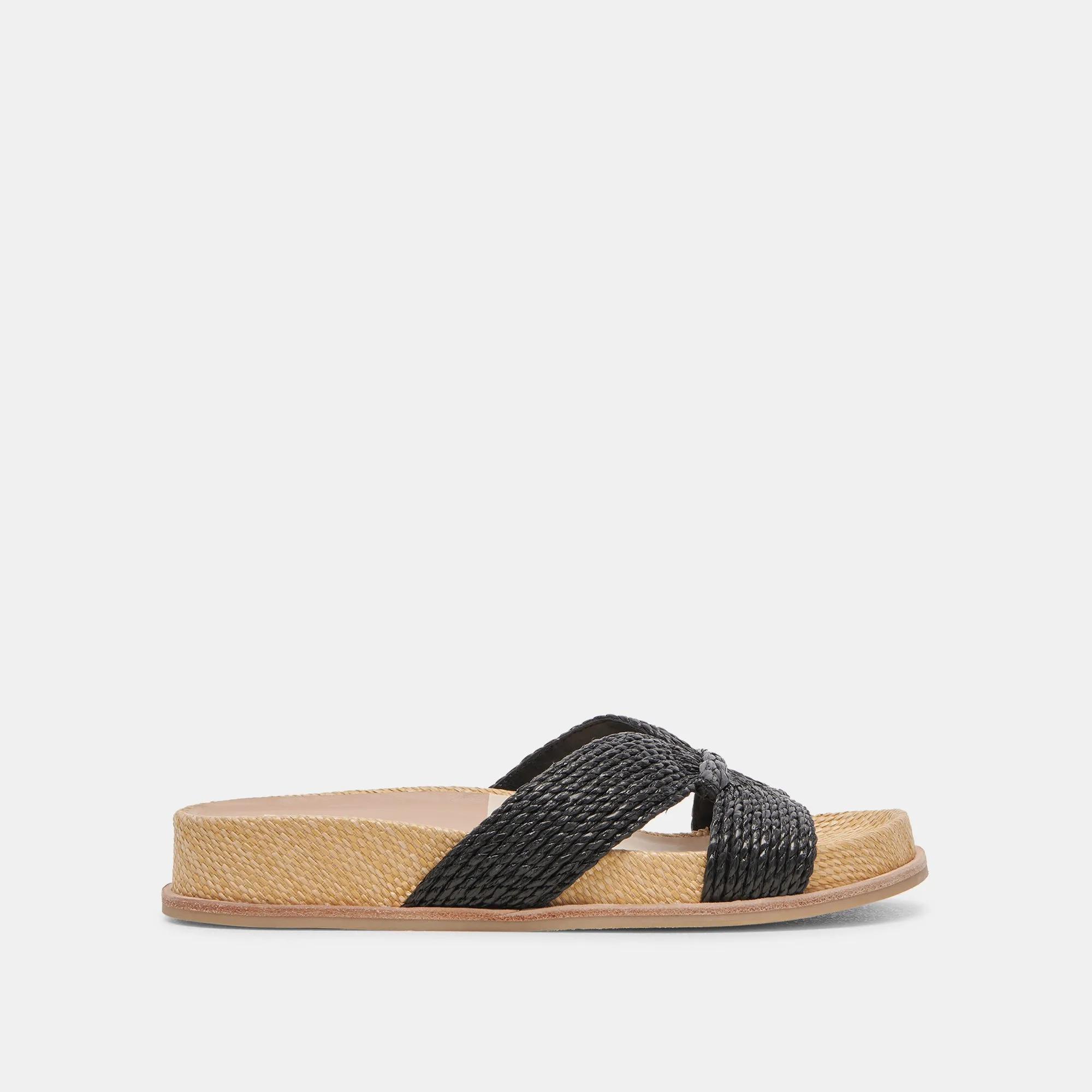 SELDA SANDALES ONYX RAFFIA