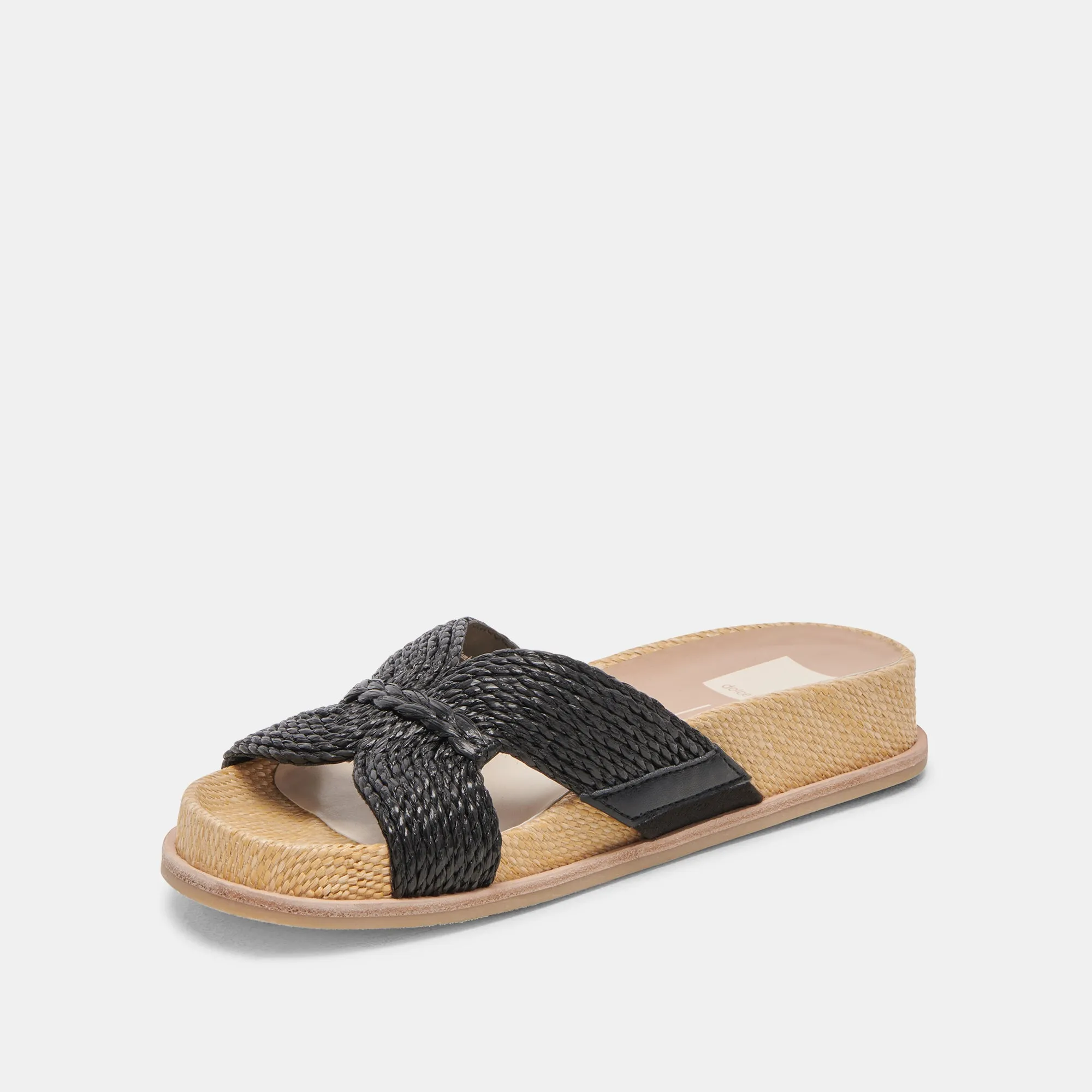 SELDA SANDALES ONYX RAFFIA