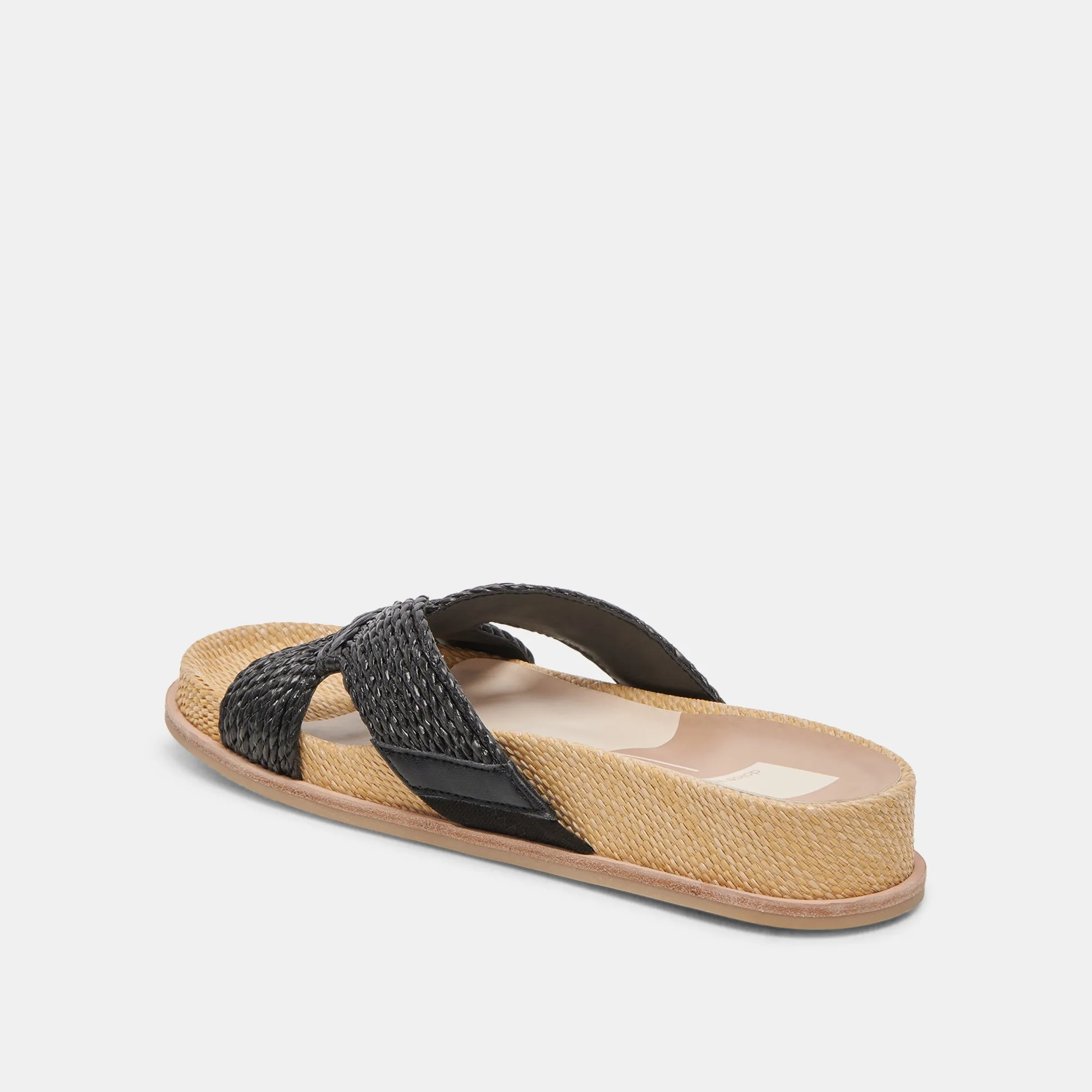 SELDA SANDALES ONYX RAFFIA