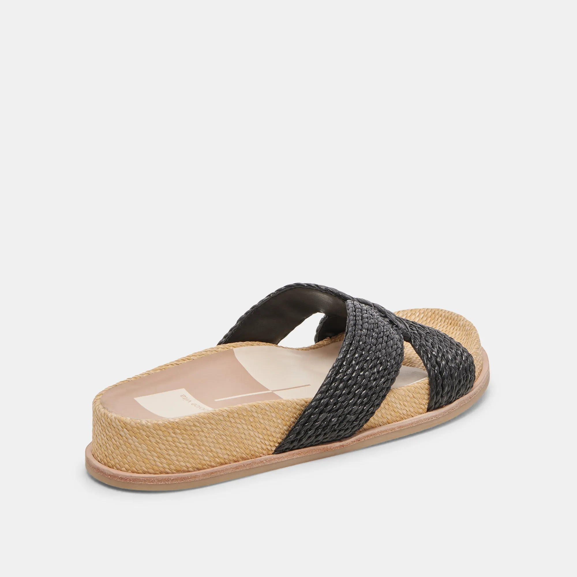 SELDA SANDALES ONYX RAFFIA