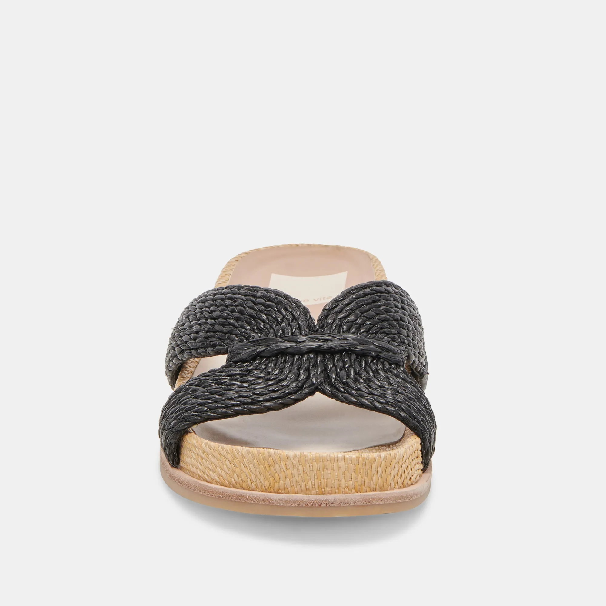 SELDA SANDALES ONYX RAFFIA