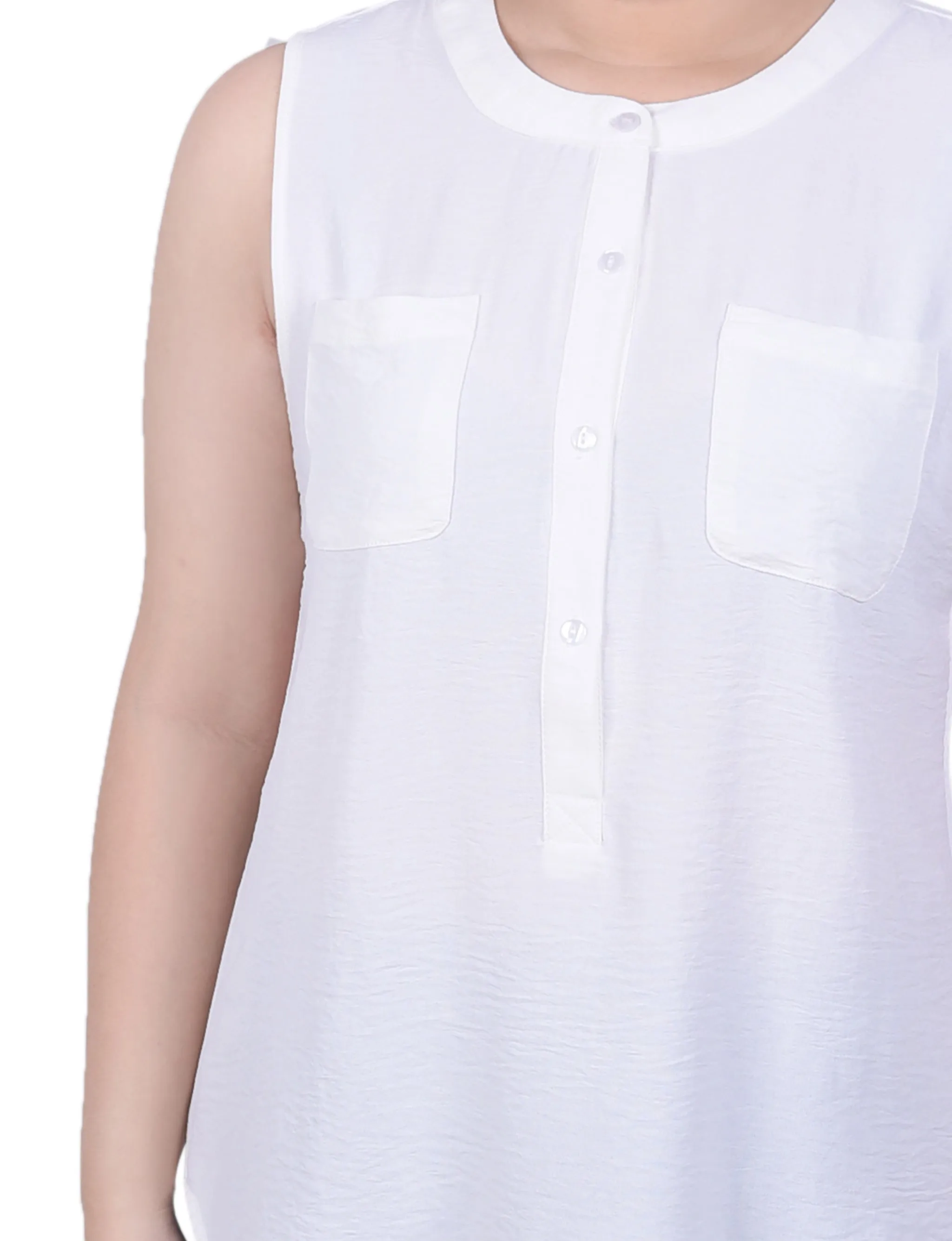 Blouse sans manches à flux d'air